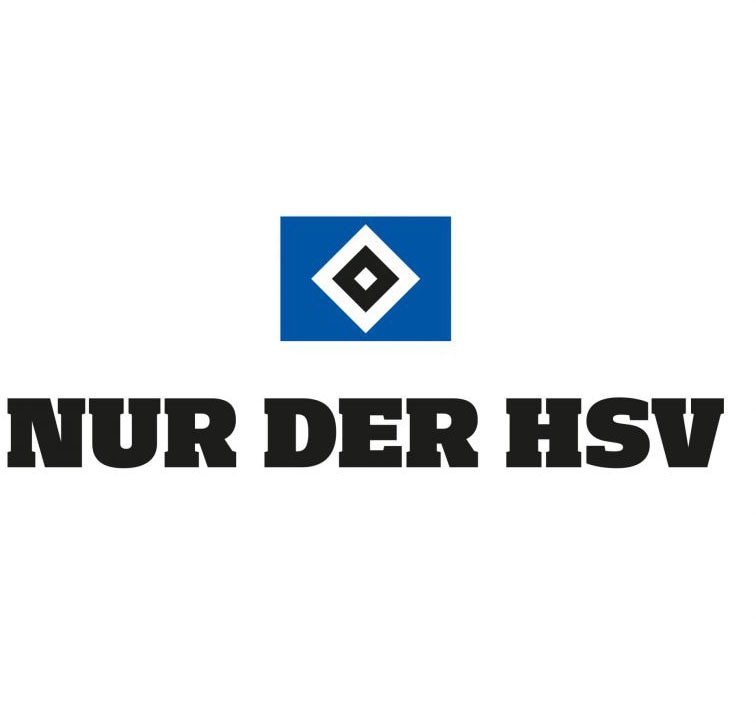 Rechnung Wall-Art (1 kaufen HSV«, entfernbar Wandtattoo selbstklebend, Nur »Hamburger SV auf der St.),