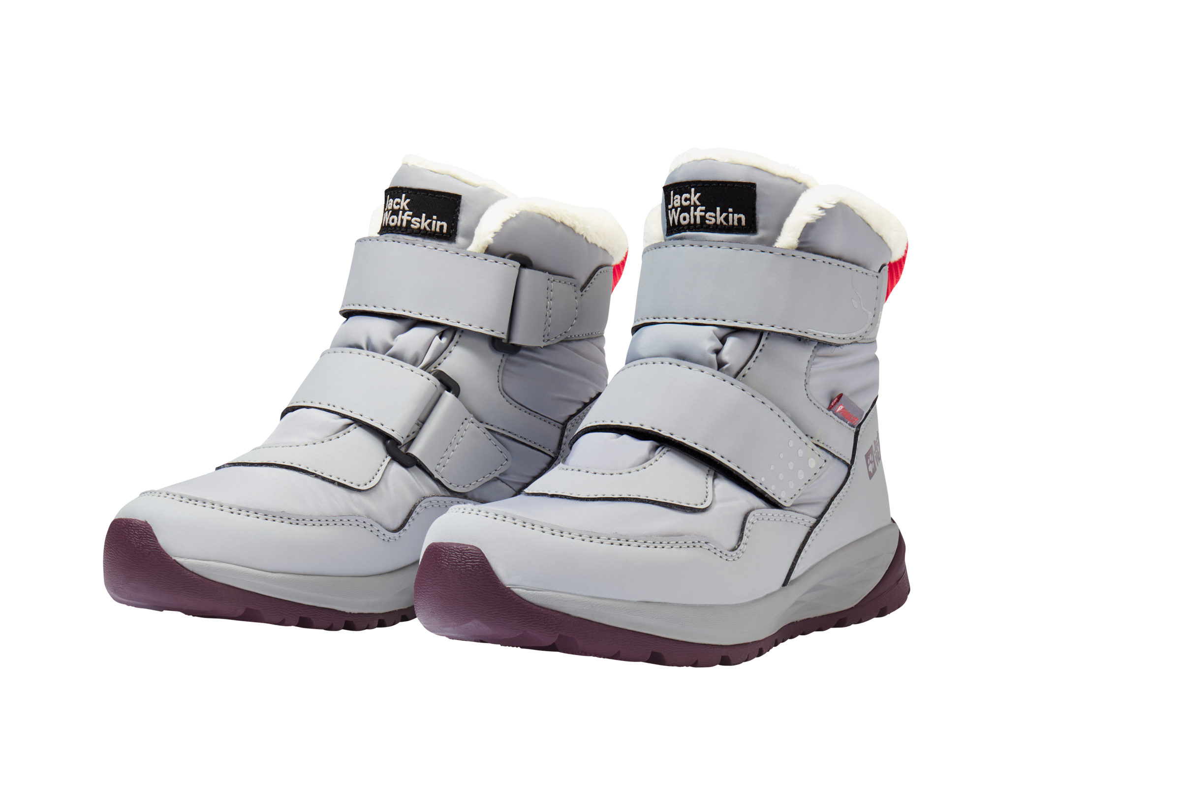 Jack Wolfskin Winterboots »POLAR BEAR-G TEXAPORE MID VC K«, Snowboots, Winterstiefel, Winterschuhe, wasserdicht & gefüttert