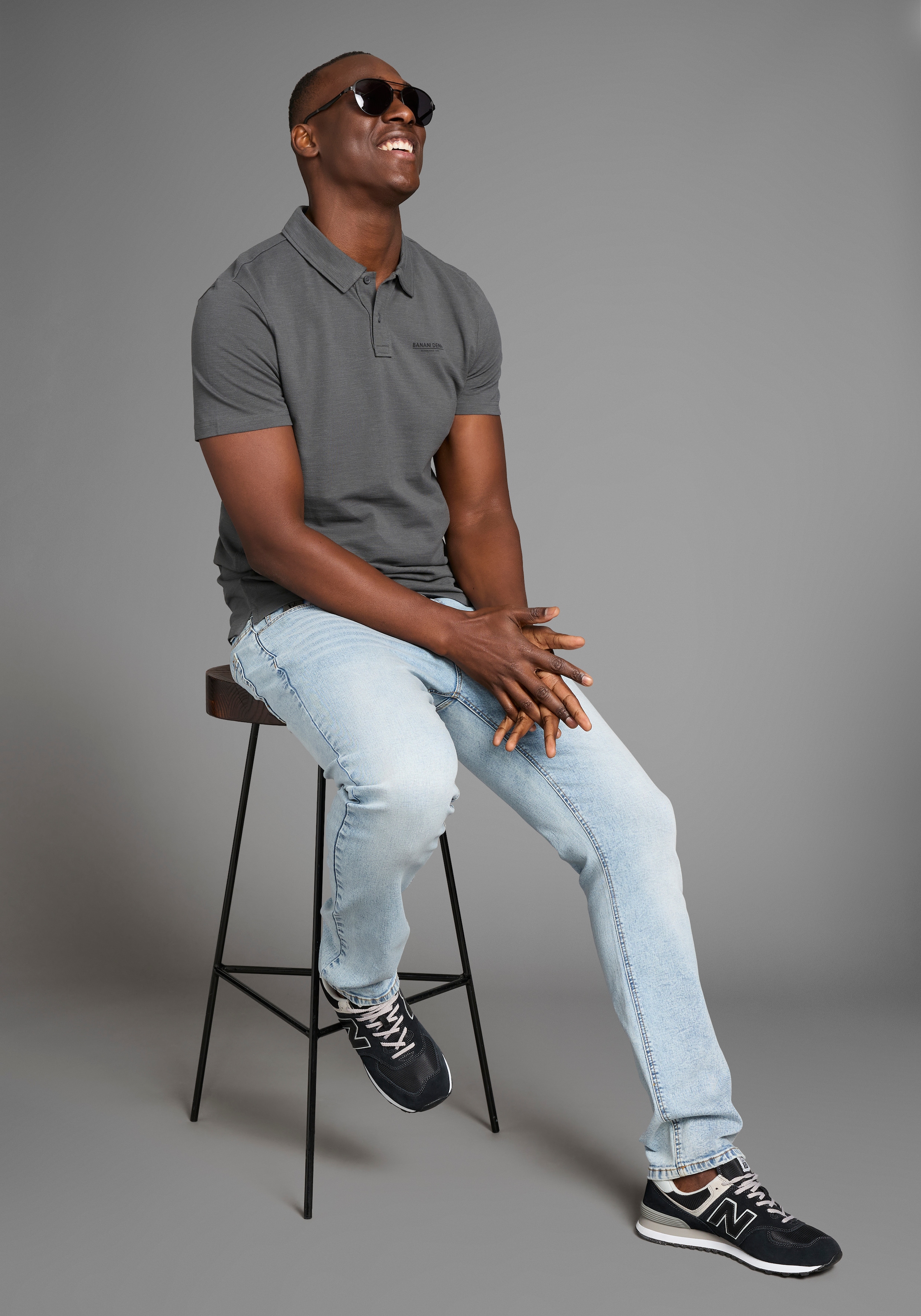 Bruno Banani Poloshirt, Poloshirt in schmaler Passform