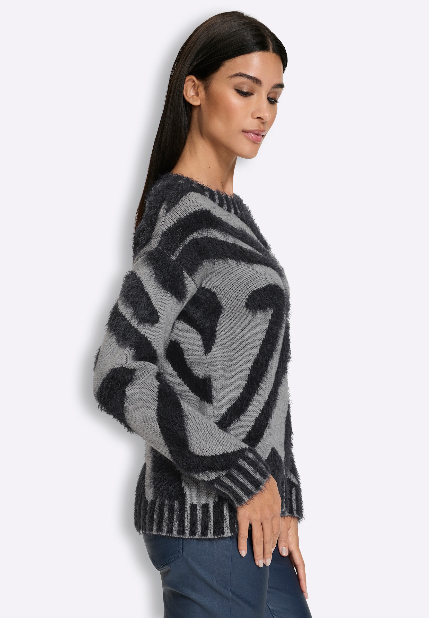 heine Strickpullover »Pullover Jacquard-Pullover«