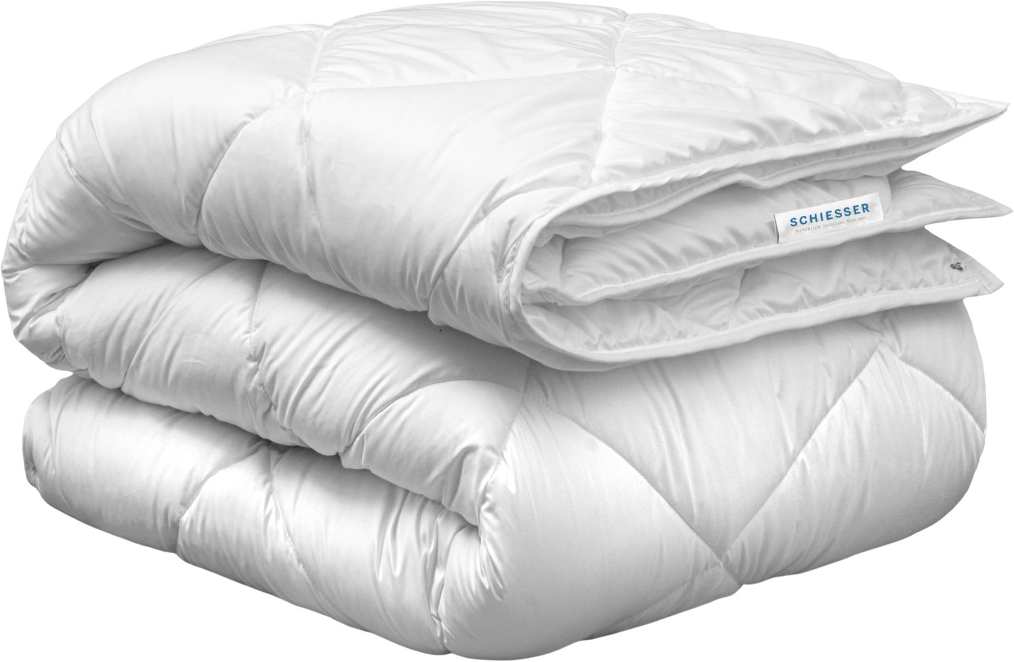 Schiesser 4-Jahreszeitenbett "Lykke - 2 zusammenknöpfbare Steppdecken für Sommer und Winter" 4-Jahreszeiten 1 Stk. tlg. STANDARD 100 by OEKO-TEX zertifiziert