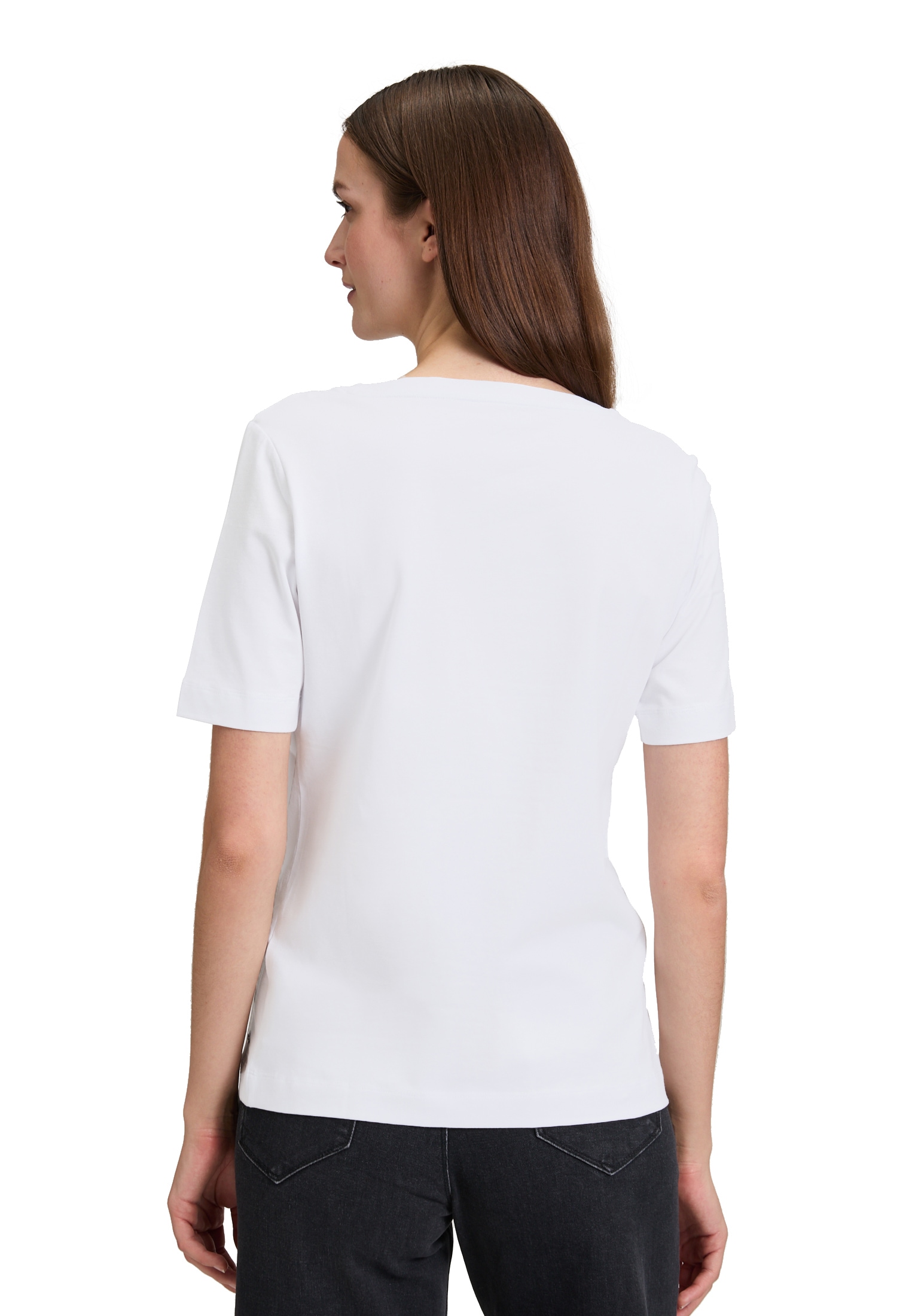 Betty&Co T-Shirt »Basic Shirt mit Rundhalsausschnitt«