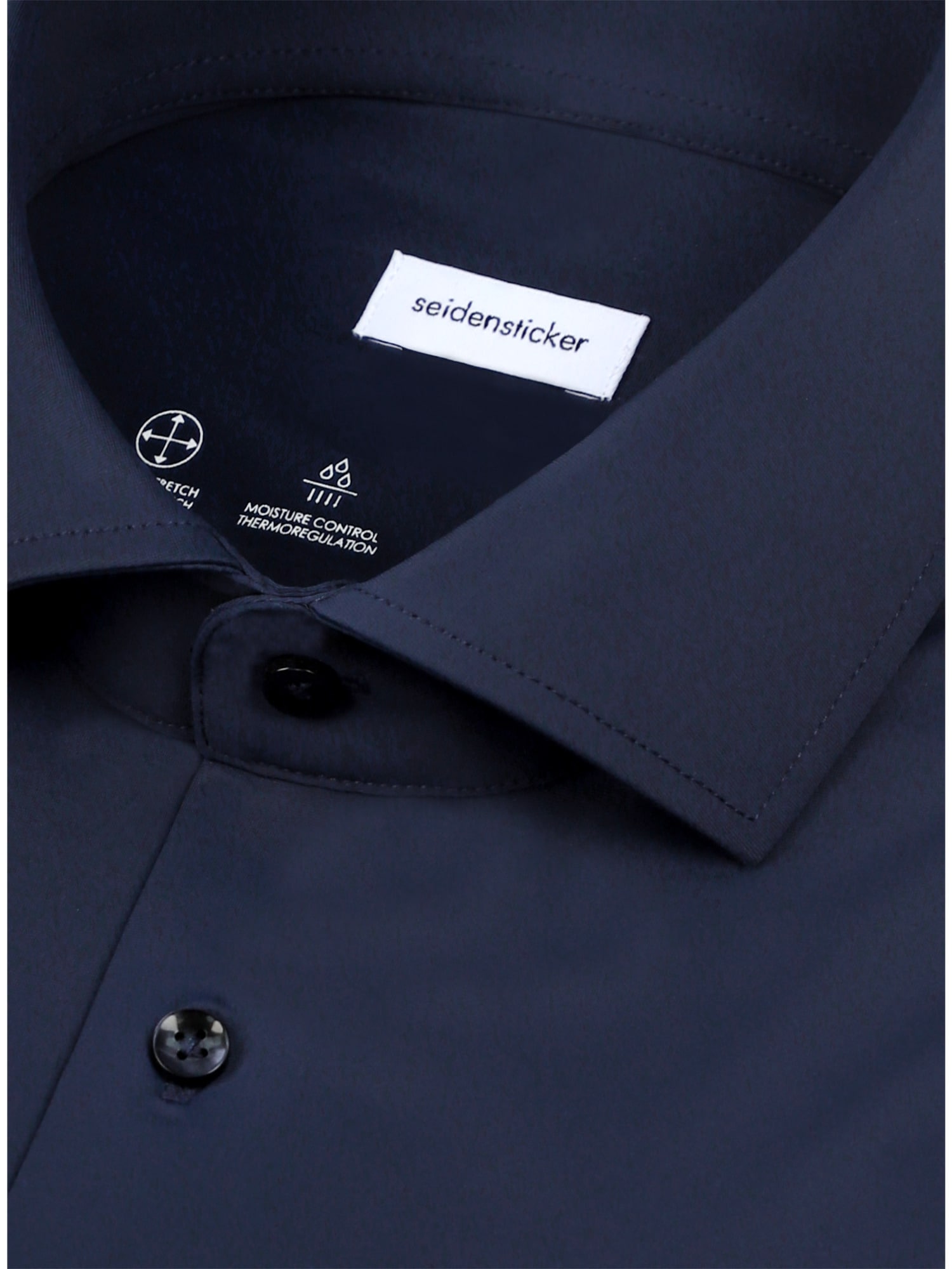 seidensticker Businesshemd »Schwarze Rose« X-Slim 1/1 Kentkragen Uni