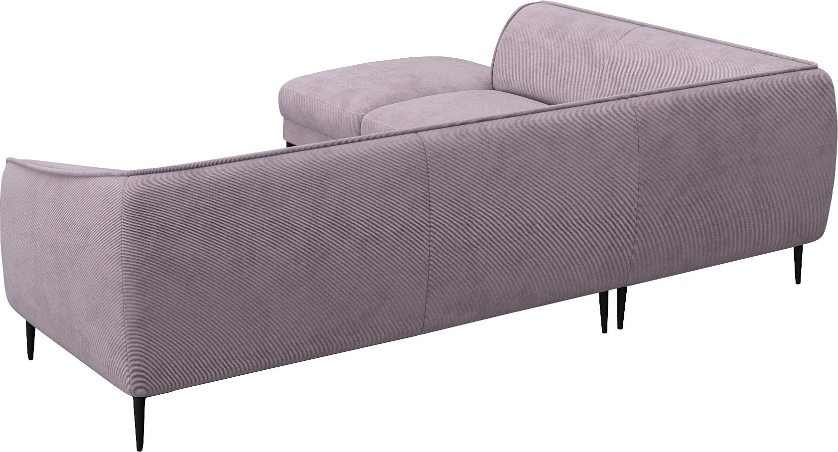 FLEXLUX Ecksofa »Belle Designsofa, L-Form, B/T 268/209 cm«, Skandinavisches Design, In hochwertiger Verarbeitung
