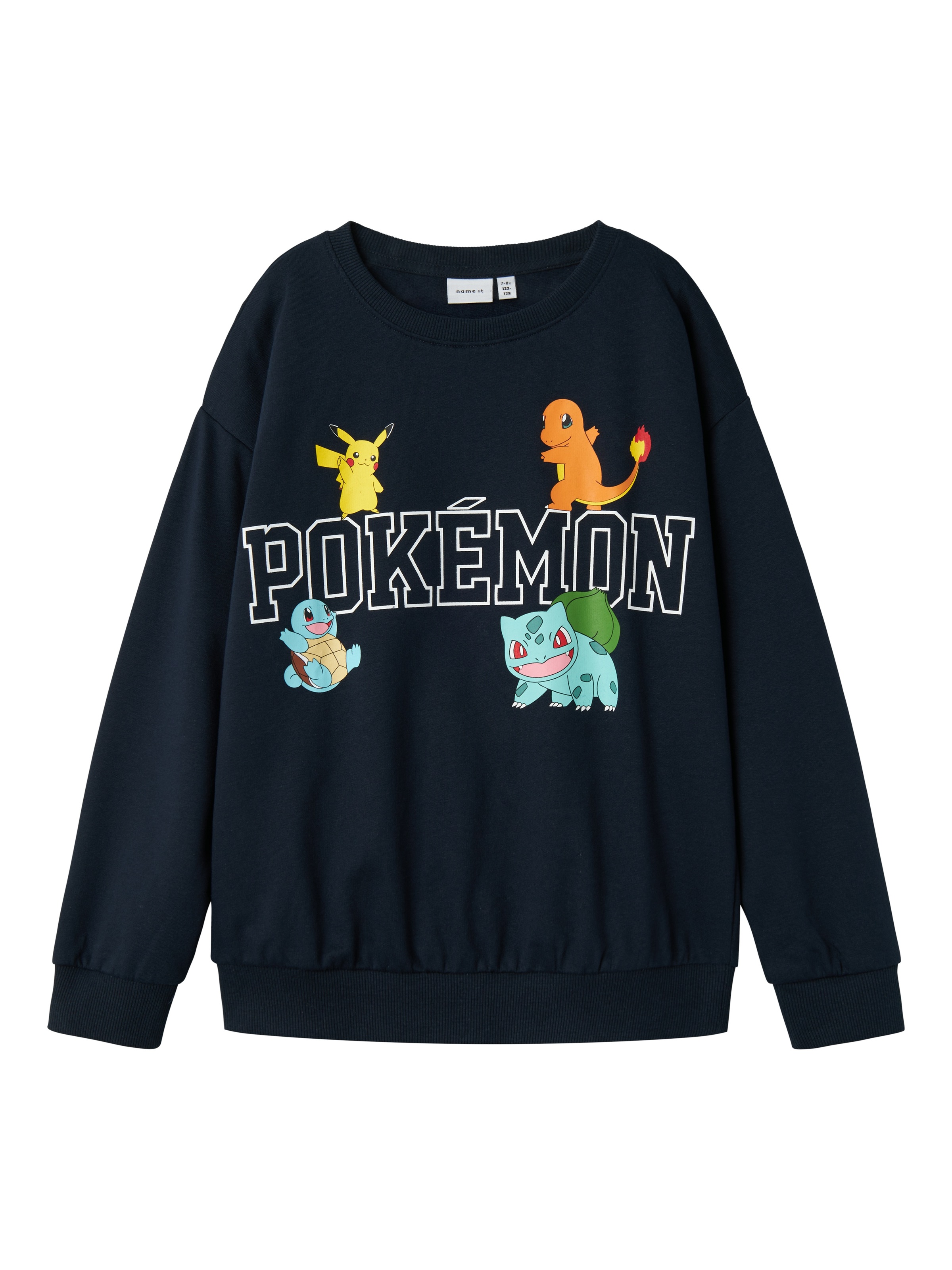 Name It Sweatshirt »NKMDAY – Sweater mit coolem Print und Rippbündchen«, bedruckt, casual, regular fit, Sweatware, Rundhals