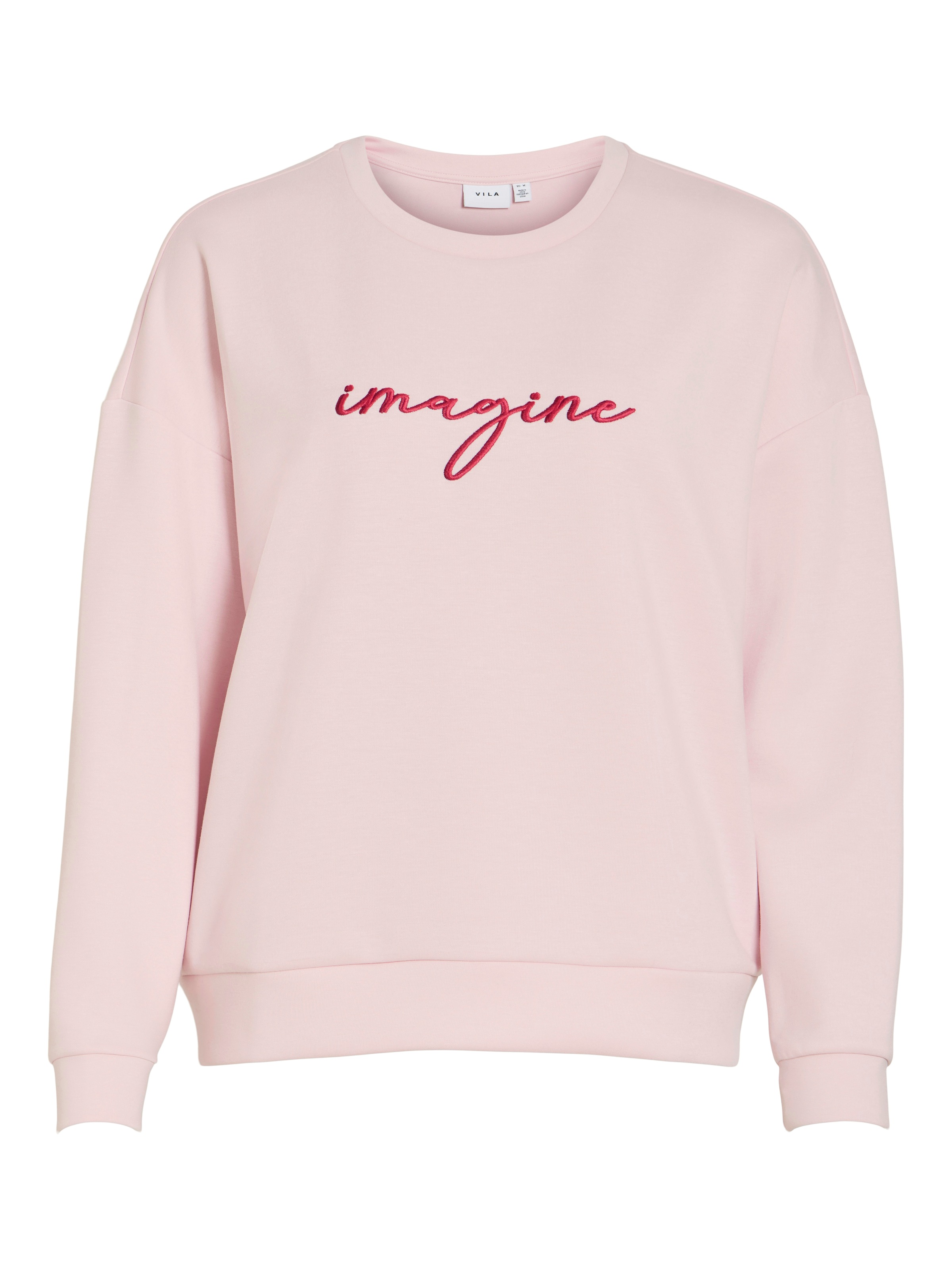 Vila Sweater »VISIFFI IMAGINE O-NECK L/S TOP/PB«
