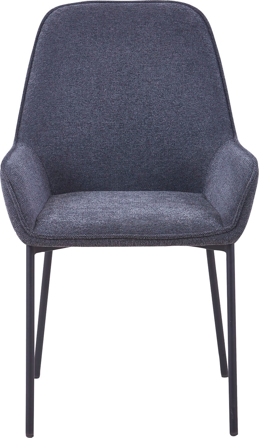SalesFever Esszimmerstuhl, (Set), 2 St., Struktur (100% Polyester), Bezug aus Strukturstoff