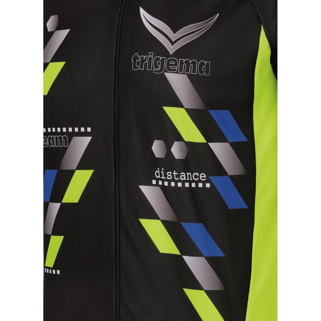 Trigema Trainingsjacke »TRIGEMA Fahrradjacke aus atmungsaktivem Material«, (1 St.)