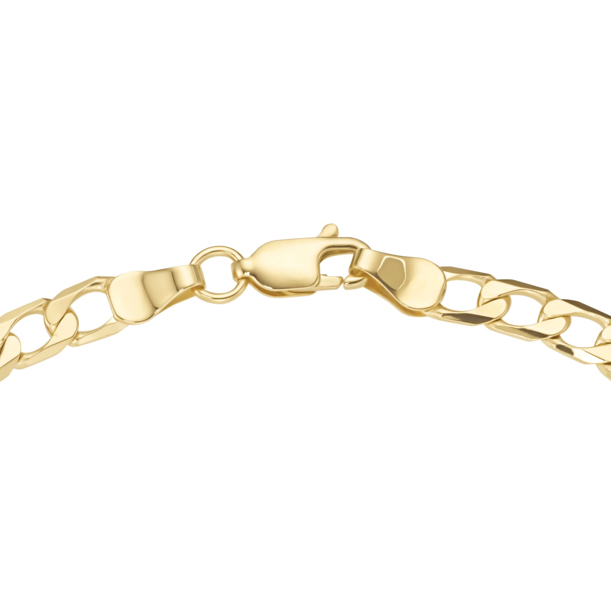 Luigi Merano Armband »Armband Panzerarmband, Gold 375«