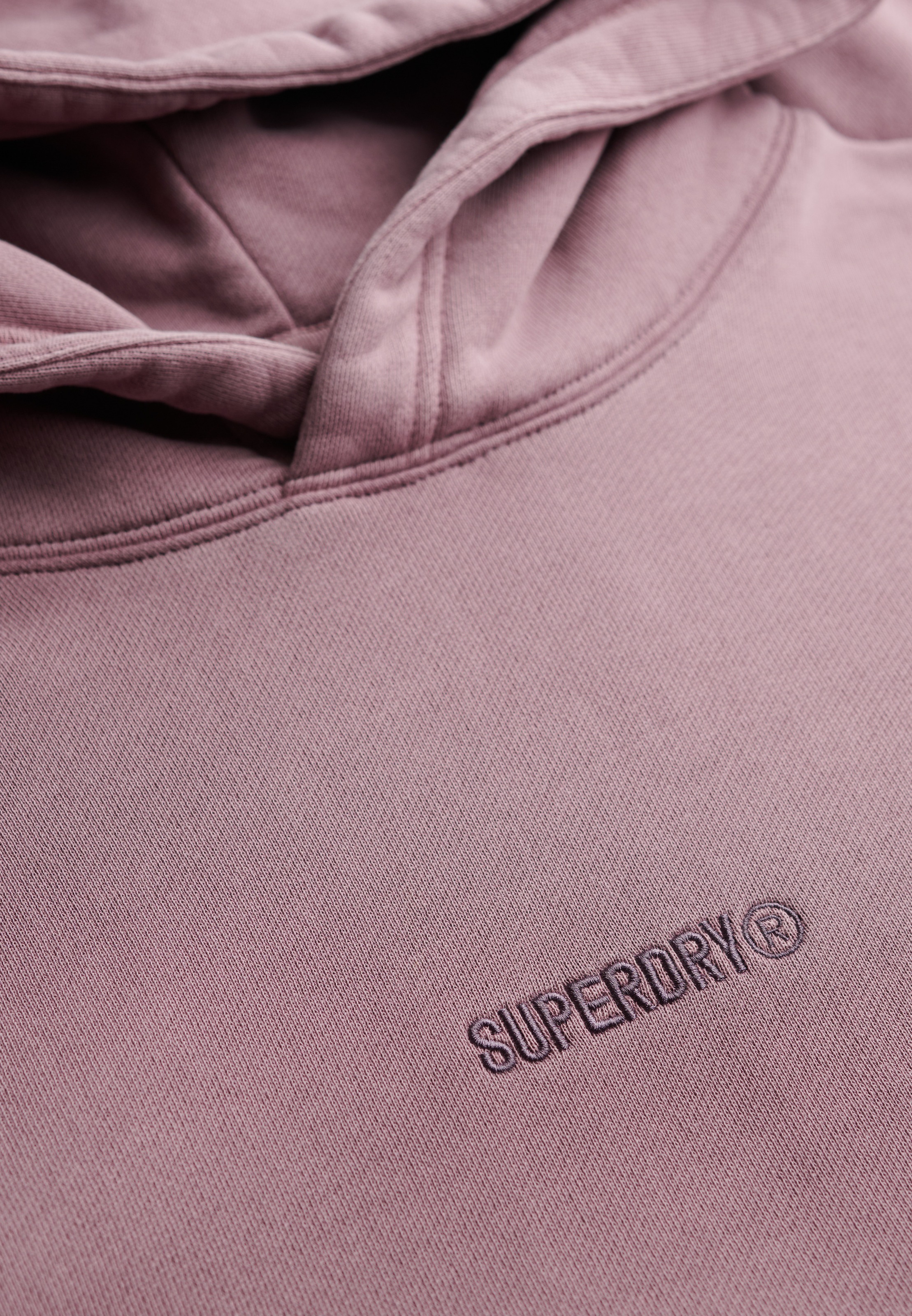 Superdry Kapuzensweatshirt »MICRO LOGO HOOD«, aus Baumwolle und Polyester, Relaxed Fit, angeraute Sweatware
