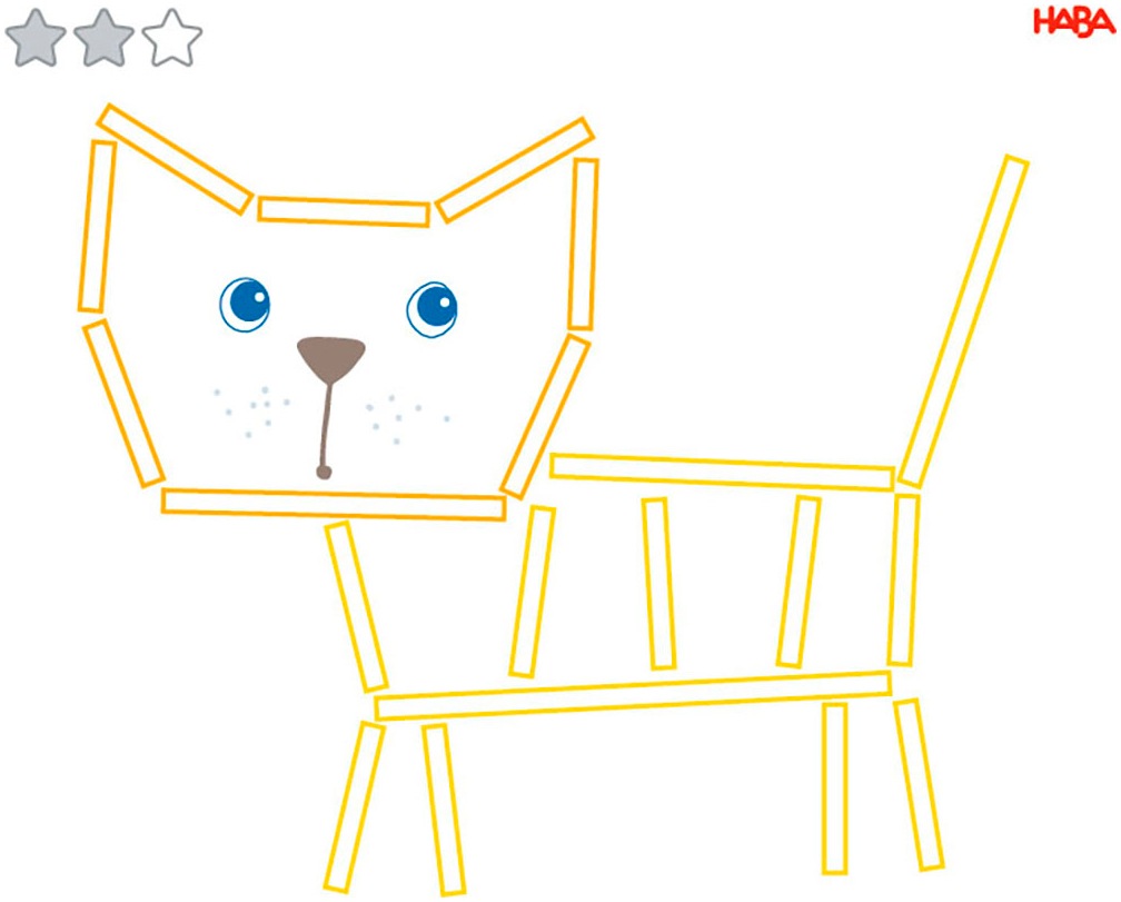 Haba Lernspielzeug »Zuordnungsspiel Stabix«