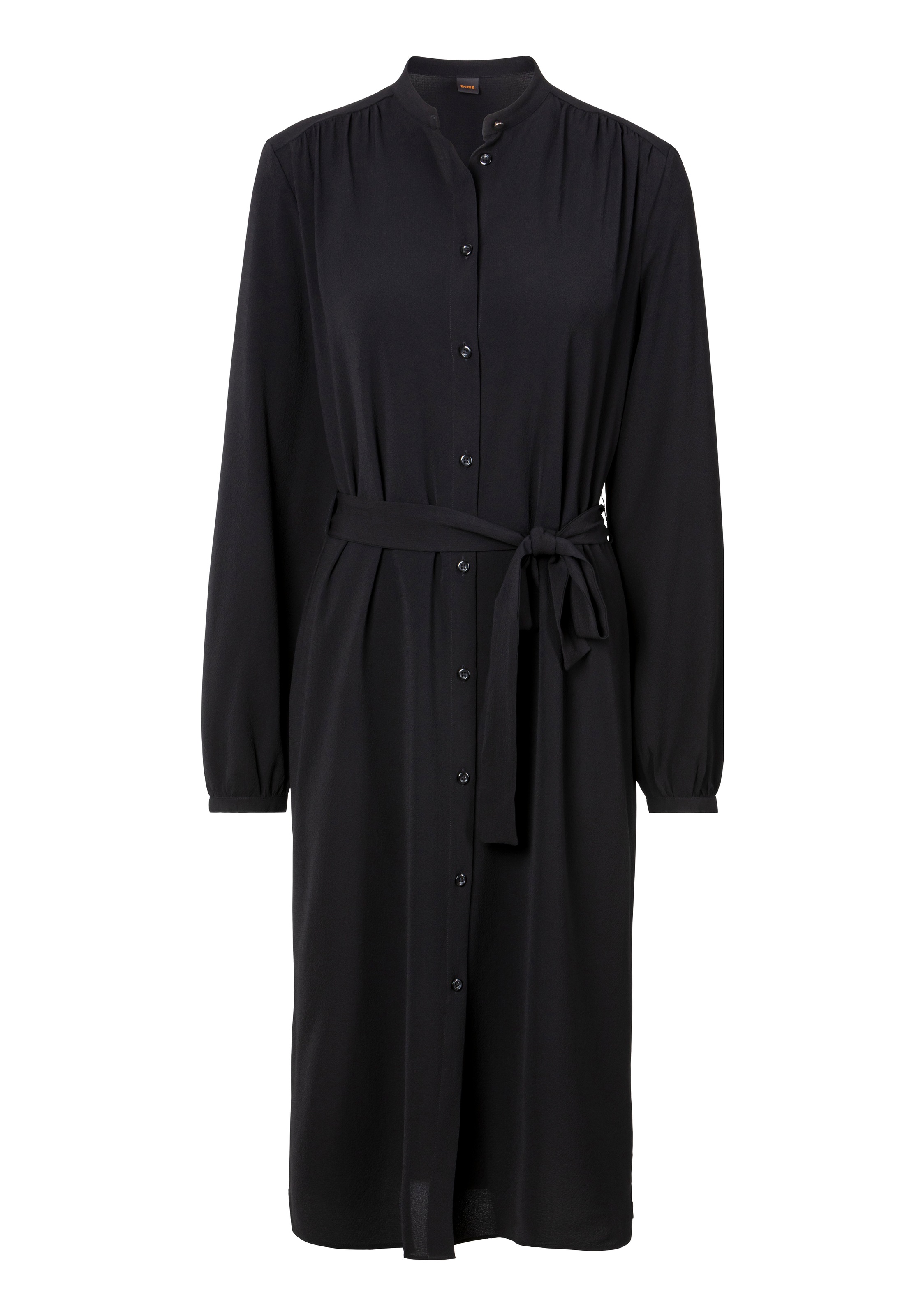 BOSS ORANGE Blusenkleid »Deborah Premium Damenmode«, mit Bindeband