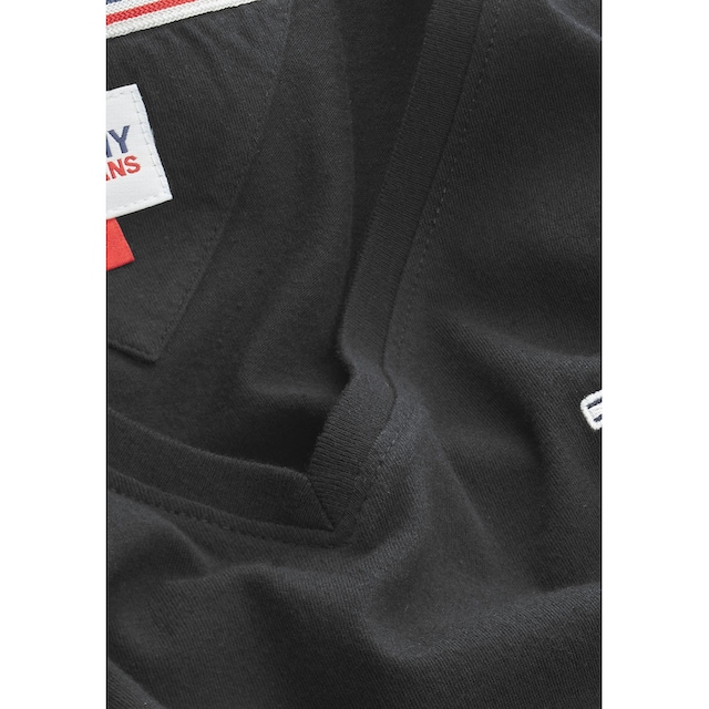 Tommy Jeans V-Shirt »TJW 2PACK SLIM SOFT V NECK TEE«, (Packung, 2 tlg., 2er- Pack), in Basic Optik mit Tommy Jeans Markenlabel bei ♕