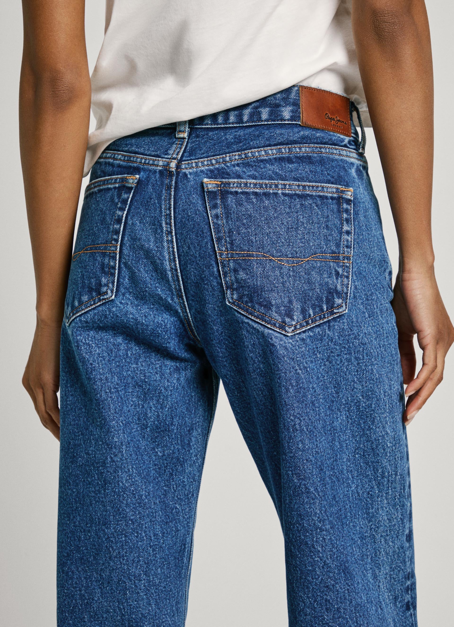 Pepe Jeans Loose-fit-Jeans »LOOSE ST JEANS HW«, mit geradem, weitem Bein