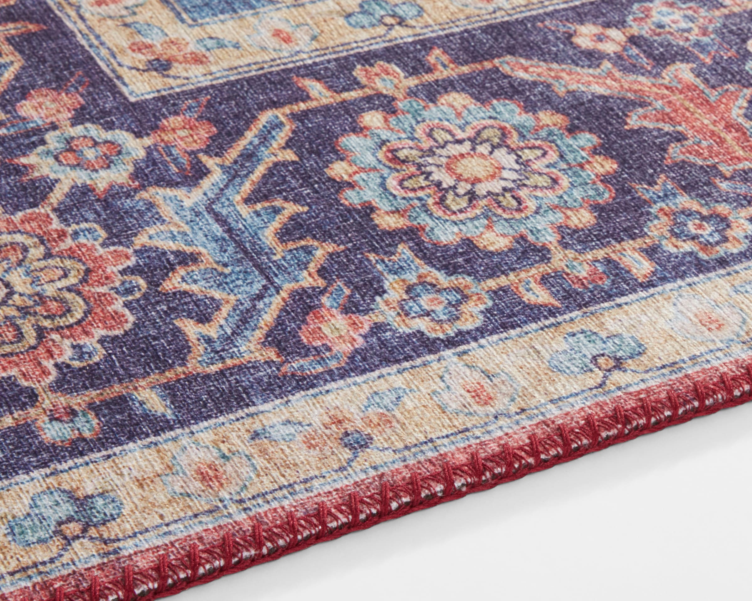 NOURISTAN Teppich »Anthea«, rund, 5 mm Höhe, Orientalisch, Orient, Vintage, Wohnzimmer, Schlafzimmer, Esszimmer