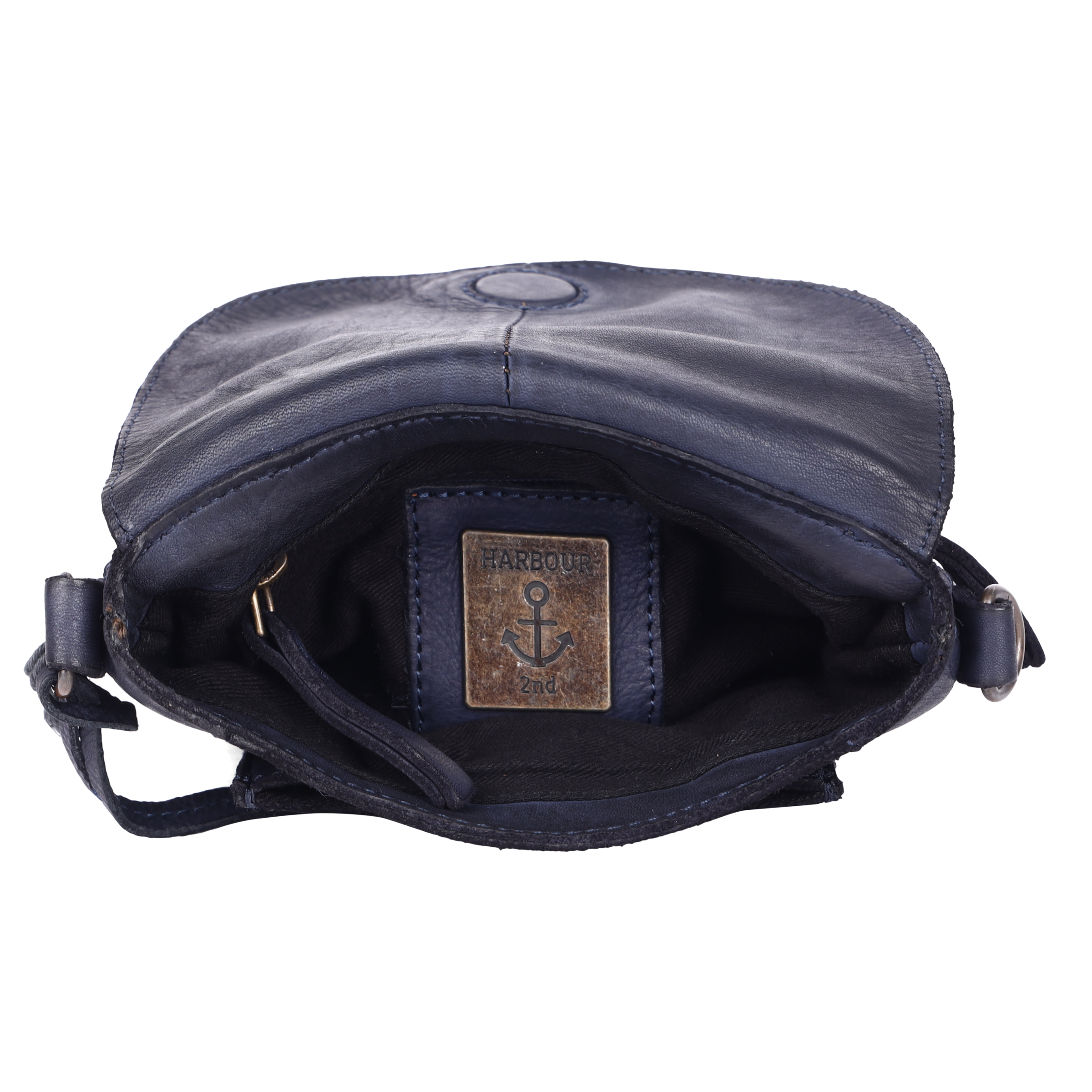 HARBOUR 2nd »Iben« Damen Handtasche, Schultertasche mit Anker-Anhäner