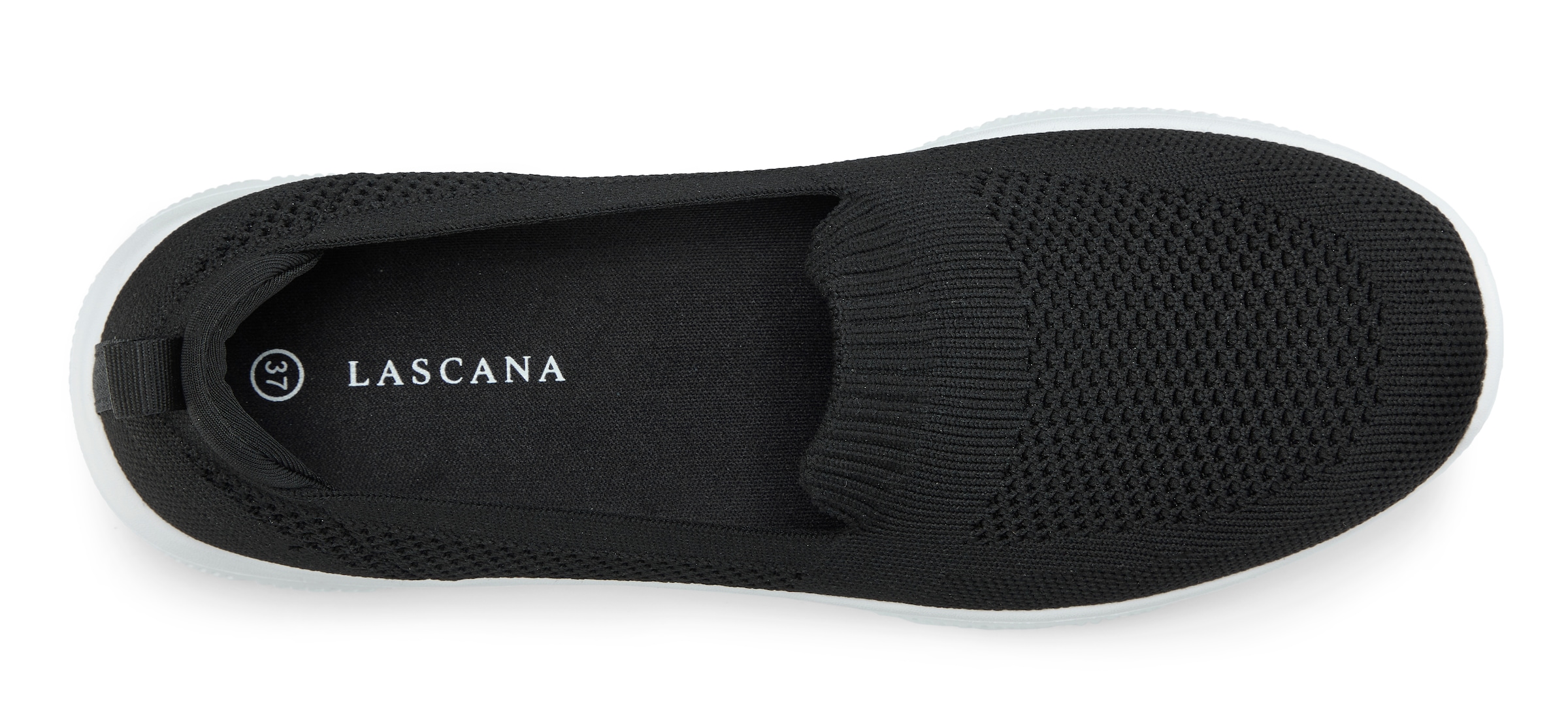LASCANA Slipper, Sneaker, Halbschuh, ultraleicht zum Reinschlüpfen VEGAN