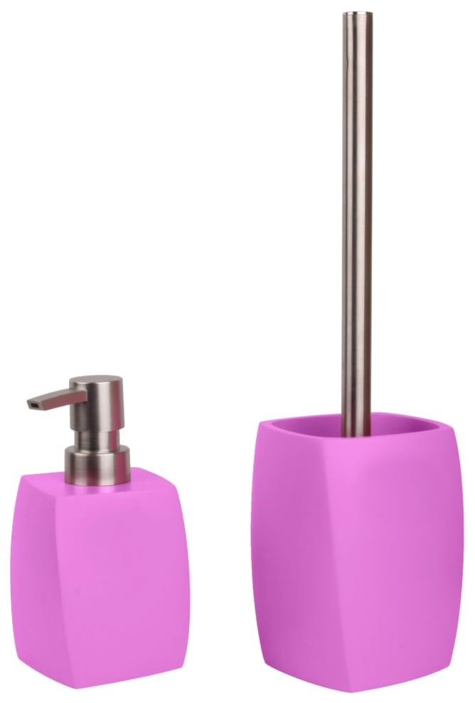 Sanilo Badaccessoire-Set »Wave Pink«, (Kombi-Set, 2 tlg.), bestehend aus  Seifenspender und WC-Bürste, matt online kaufen | mit 3 Jahren XXL Garantie