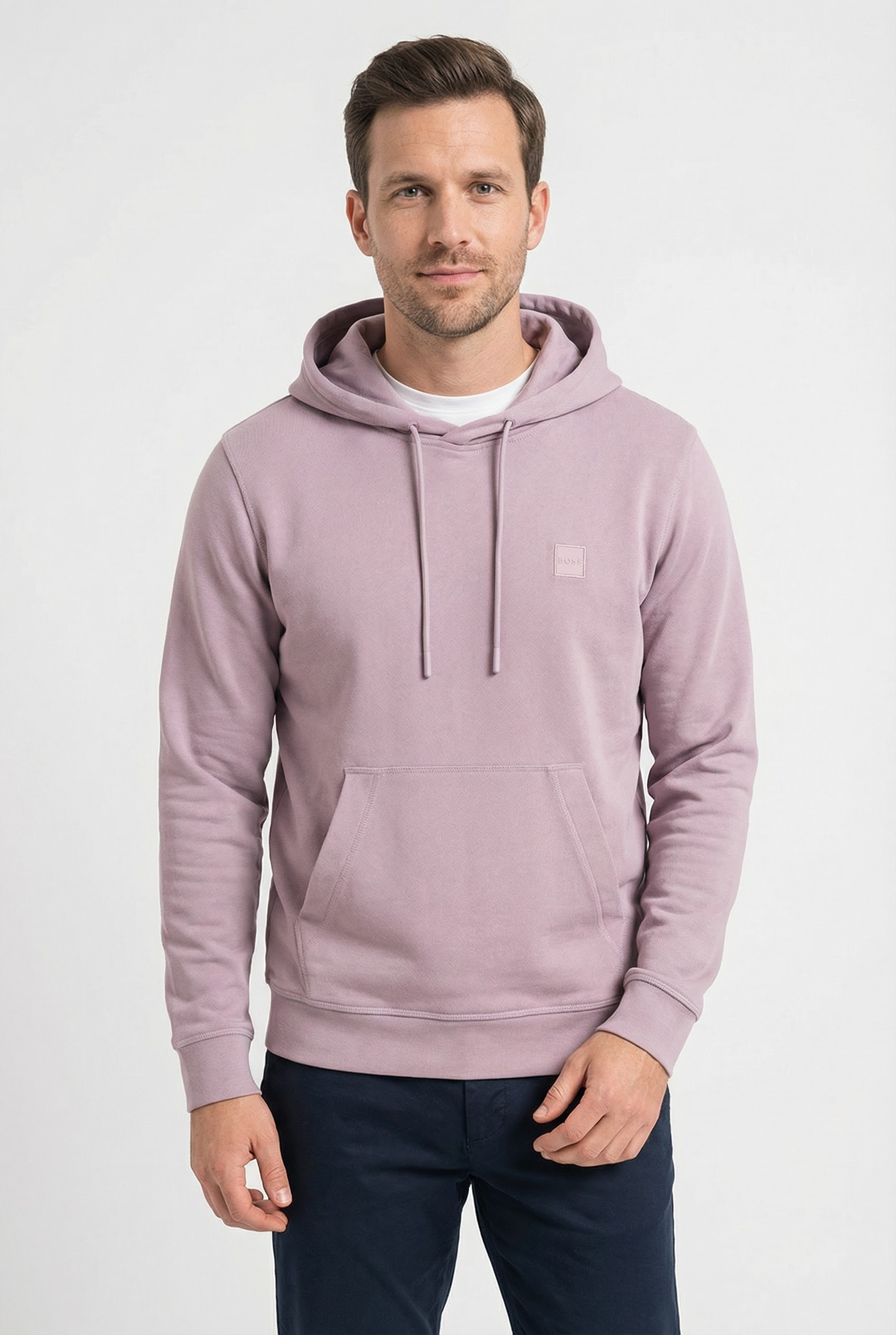 BOSS ORANGE Kapuzensweatshirt »Wetalk«, mit gesticktem BOSS Markenlabel
