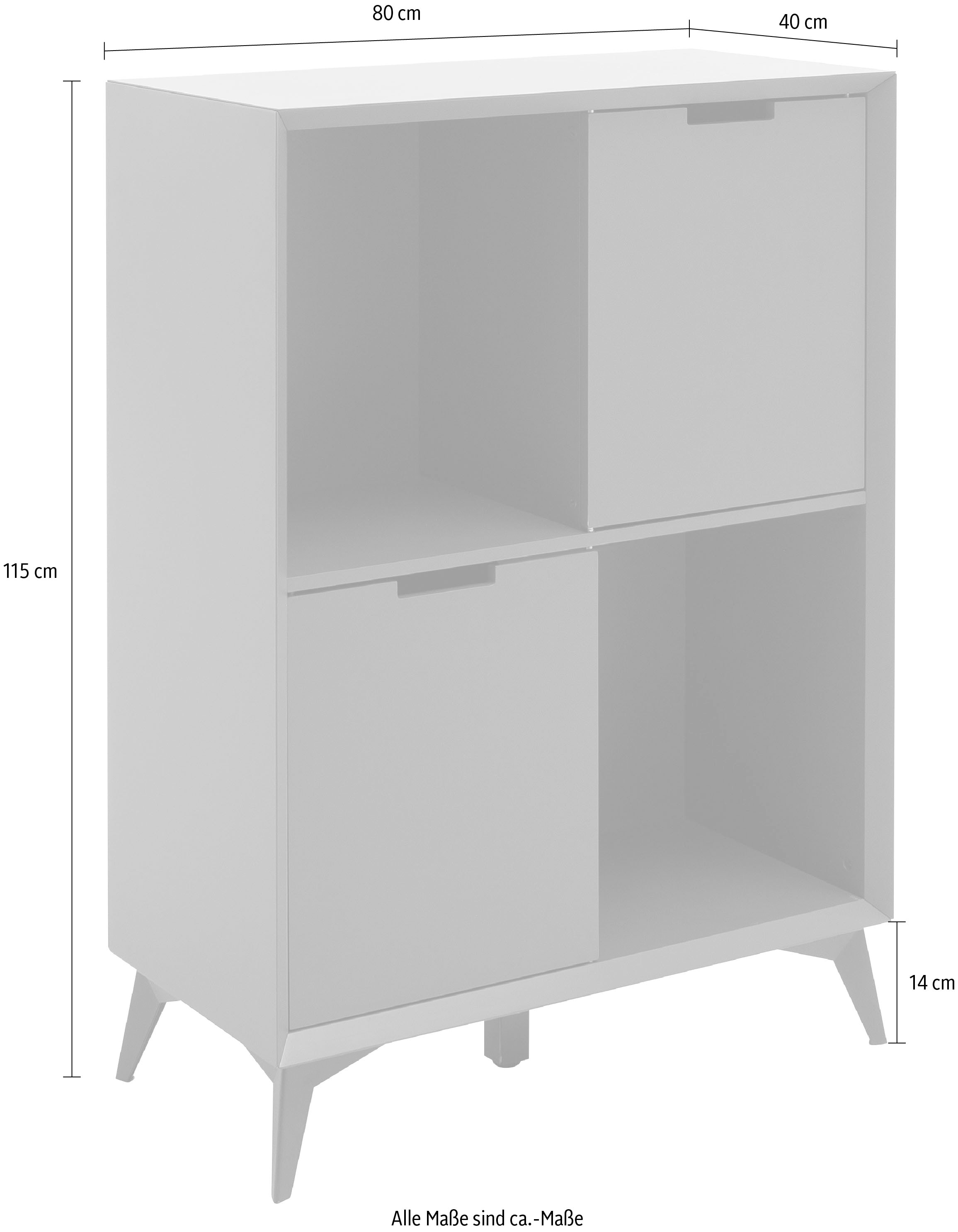 MCA furniture Highboard »Netanja«, Breite ca. 80 cm