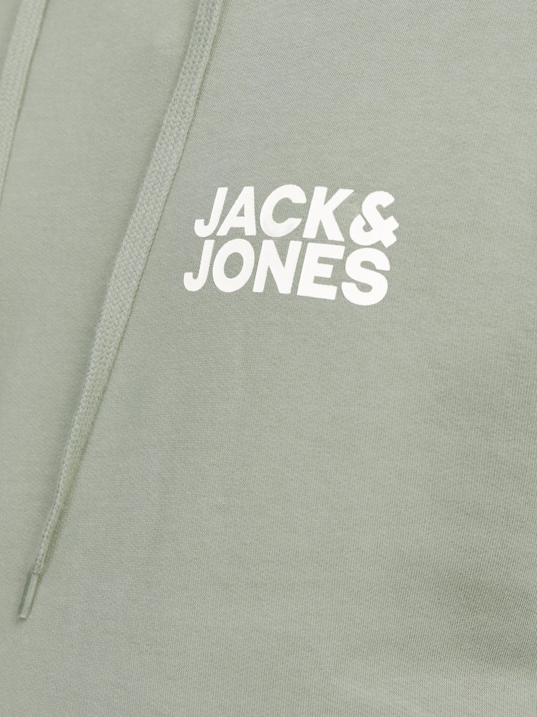 Jack & Jones Kapuzensweatshirt »JJECORP LOGO SWEAT HOOD NOOS«, mit Logo Print