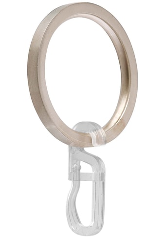 GARESA Gardinenring »Ring mit Haken«, (1 St.), für Durchmesser 20mm, Aluminium,... kaufen