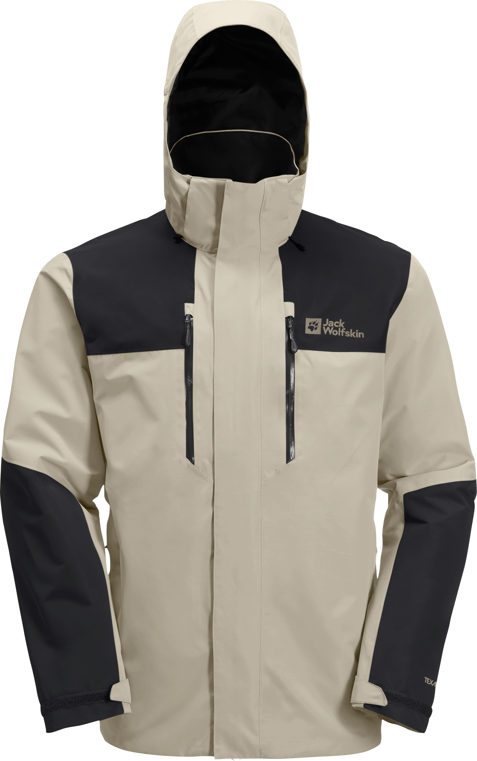 Jack Wolfskin Funktionsjacke »JASPER 2L JKT M«, mit Kapuze, wasserdicht, winddicht, atmungsaktiv