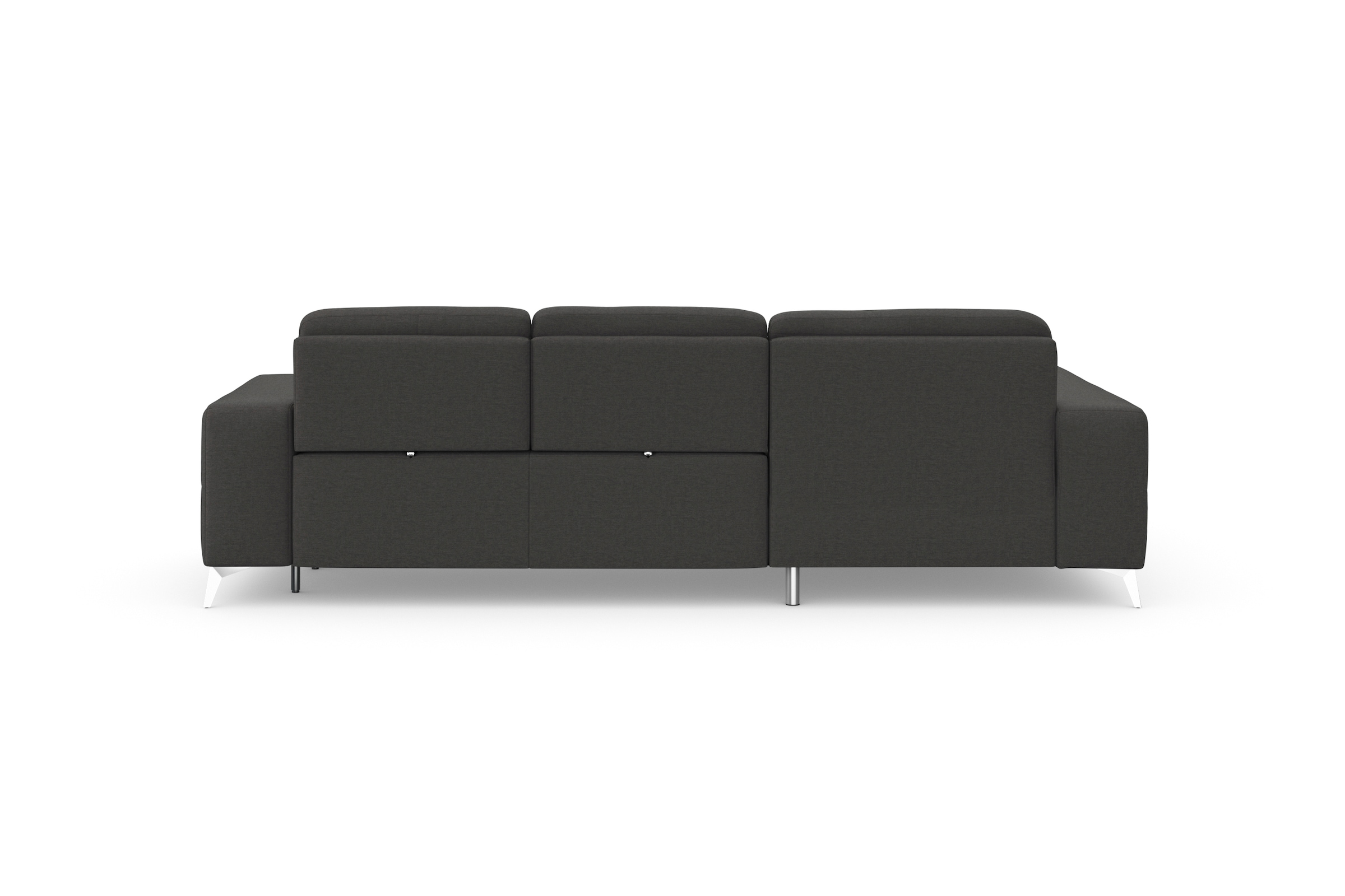 sit&more Ecksofa »Baviene L-Form« inklusive Sitztiefenverstellung und Federkern, wahlweise Bettfunktion
