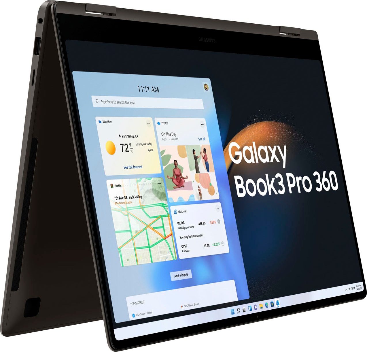 Samsung Convertible Notebook »Galaxy Book3 Pro 360«, 40,62 cm, / 16 Zoll, Intel, Core i7, Iris Xe Graphics, 512 GB SSD