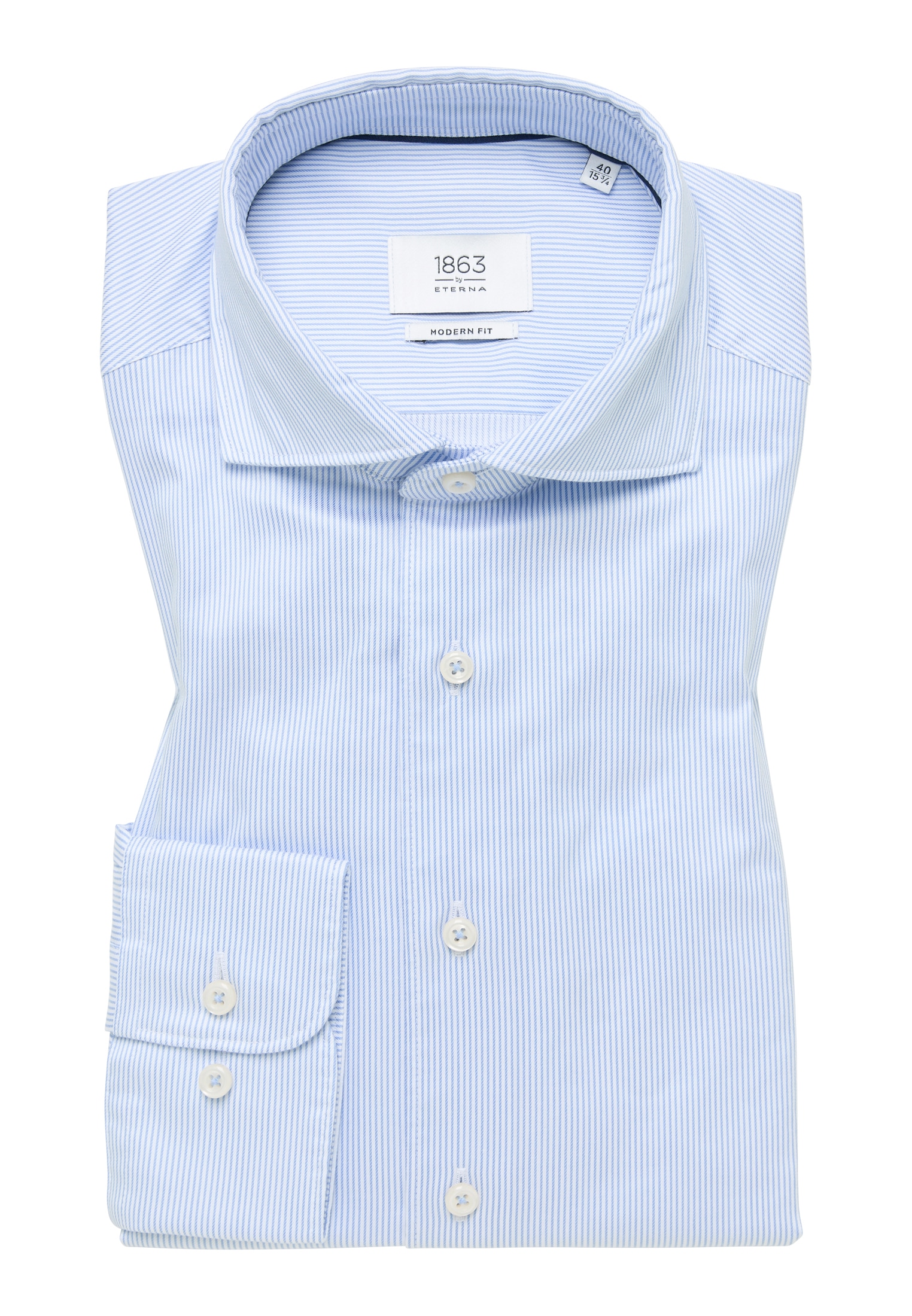 Eterna Langarmhemd »MODERN FIT«, EASY IRON (bügelleicht)