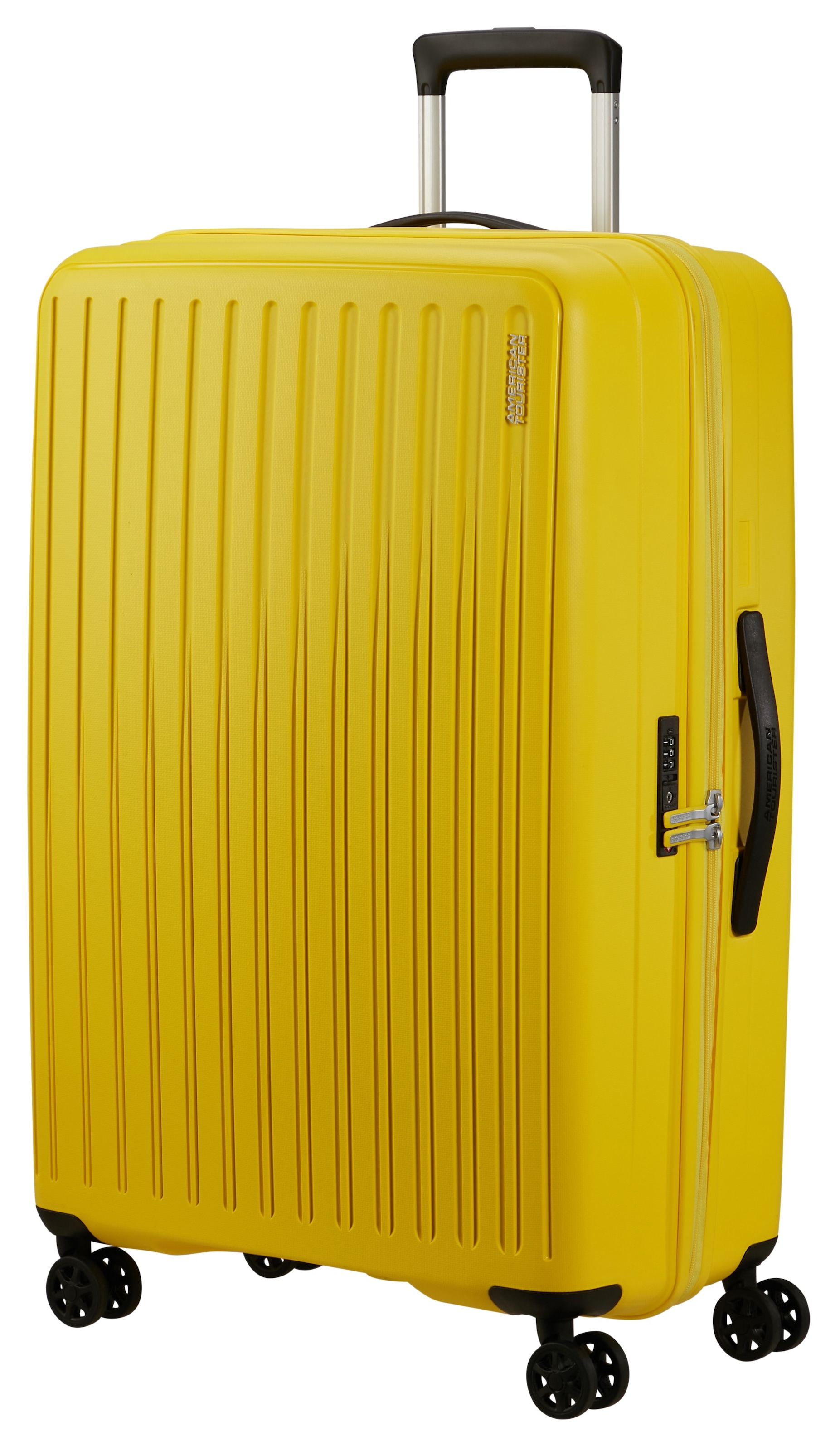 American Tourister® Hartschalen-Trolley »REJOY, verschiedene Größen und Farben«, 4 Rollen, Hartschalen-Koffer personalisierbar versenktes TSA-Schloss