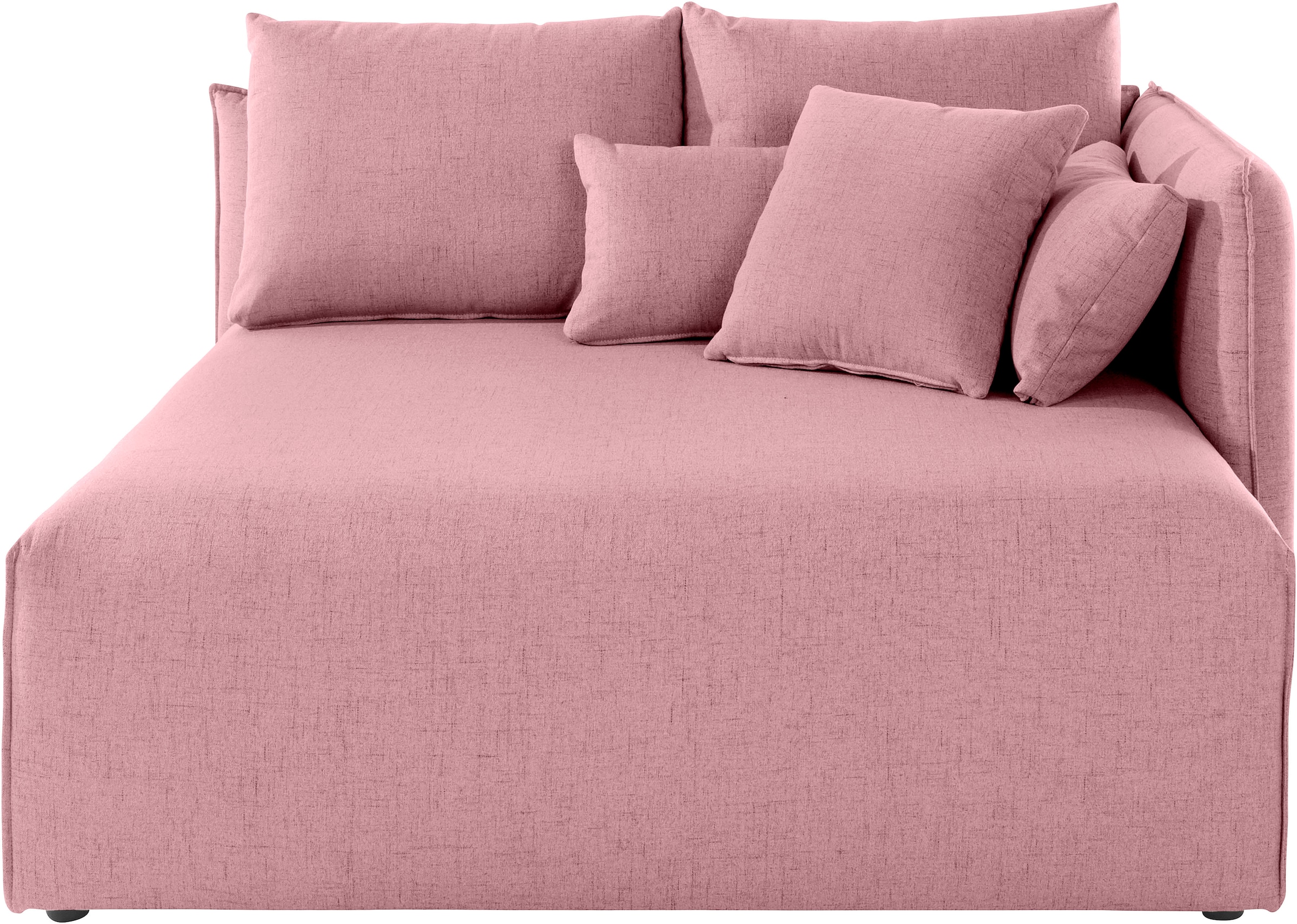 OTTO home Ottomane »Nöre« kurzes Lounge-Modul - zum Zusammenstellen, Breite 138 cm, Tiefe 128 cm