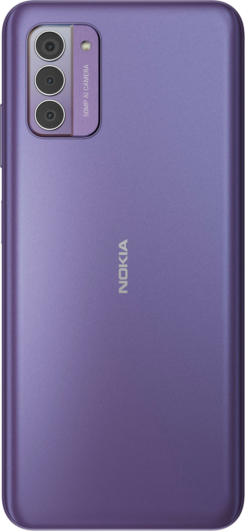 purple, 3 Zoll, cm/6,65 »G42«, | MP Kamera Smartphone GB 50 Nokia ➥ 128 XXL Speicherplatz, UNIVERSAL Garantie 16,9 Jahre