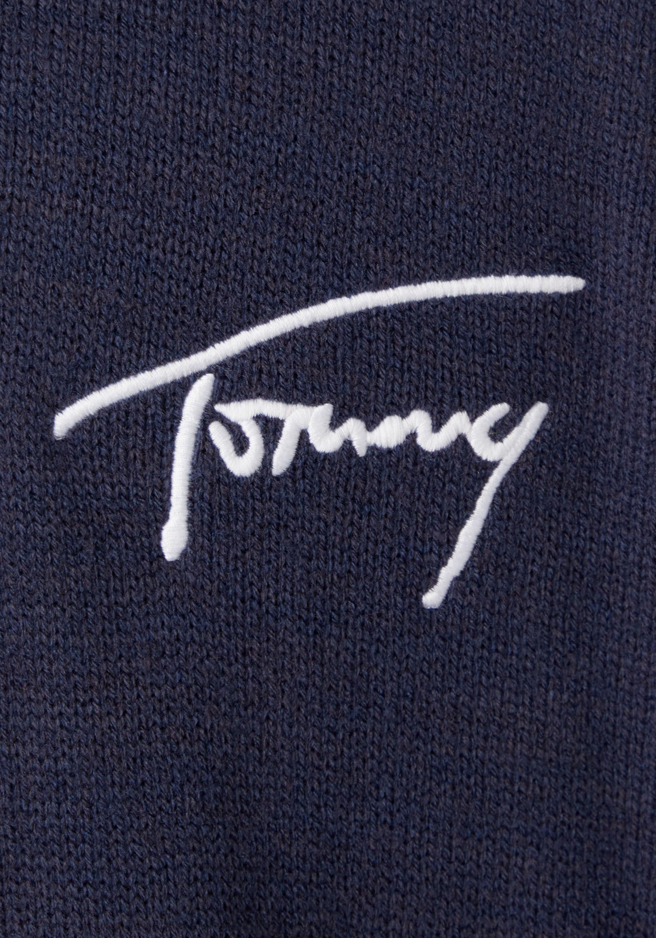 bei Jeans Tommy RLXD SIGNATURE Strickpullover »TJM SWEATER« ♕