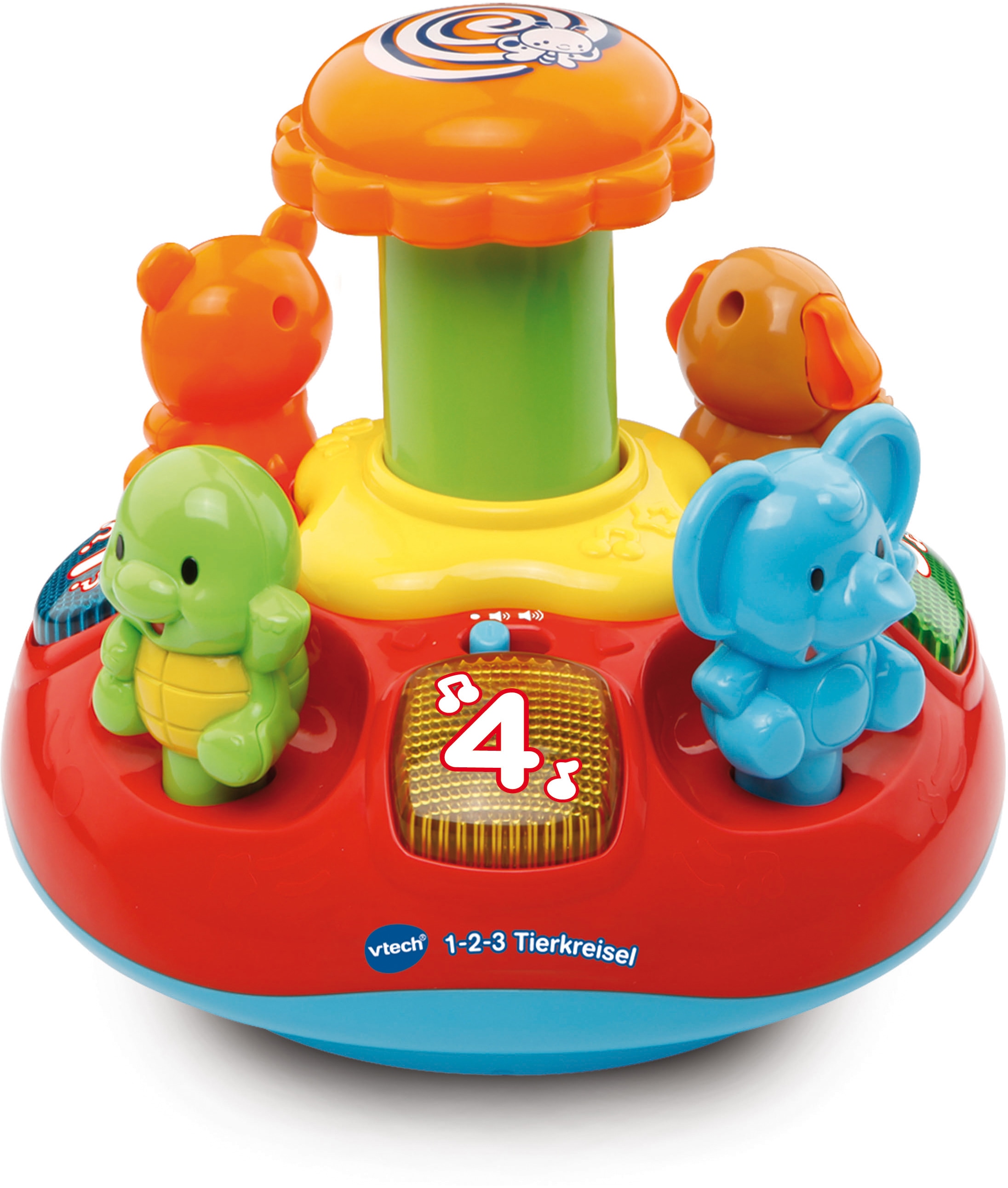 Vtech® Kreisel »VTechBaby, 1, 2, 3 - Tierkreisel«