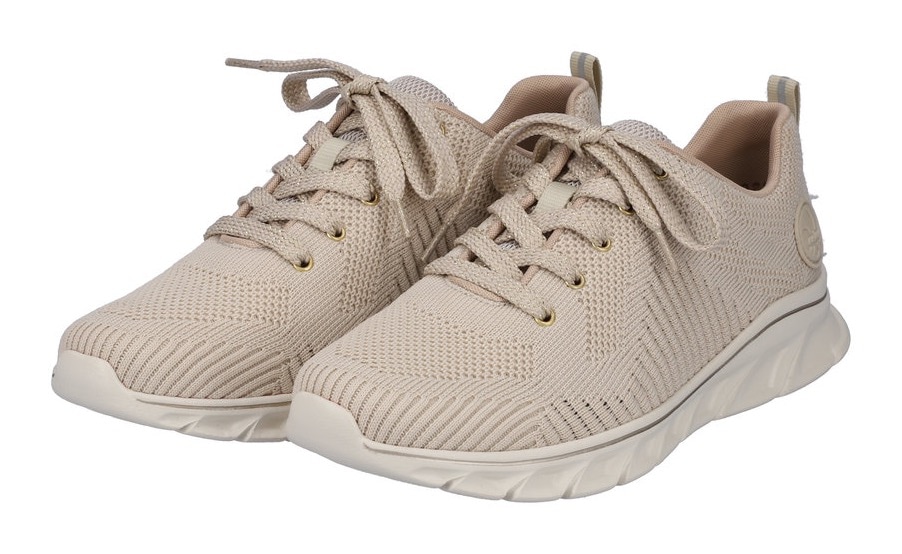 Rieker Sneaker, mit leichter Laufsohle, Freizeitschuh, Halbschuh, Schnürschuh