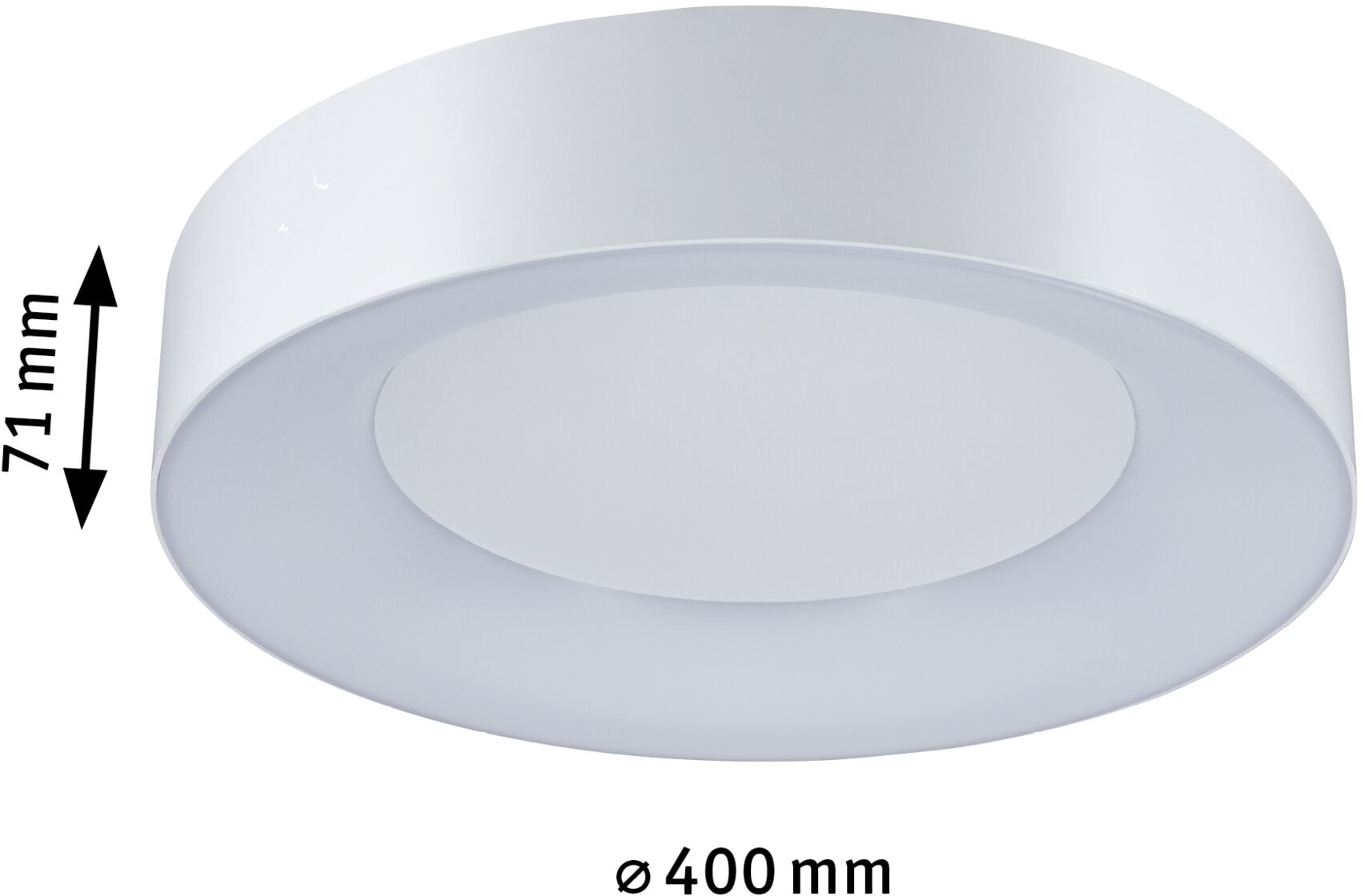 Paulmann Badleuchte »Casca«, IP44 spritzwassergeschützt, Lichtfarbe per Wandschalter einstellbar