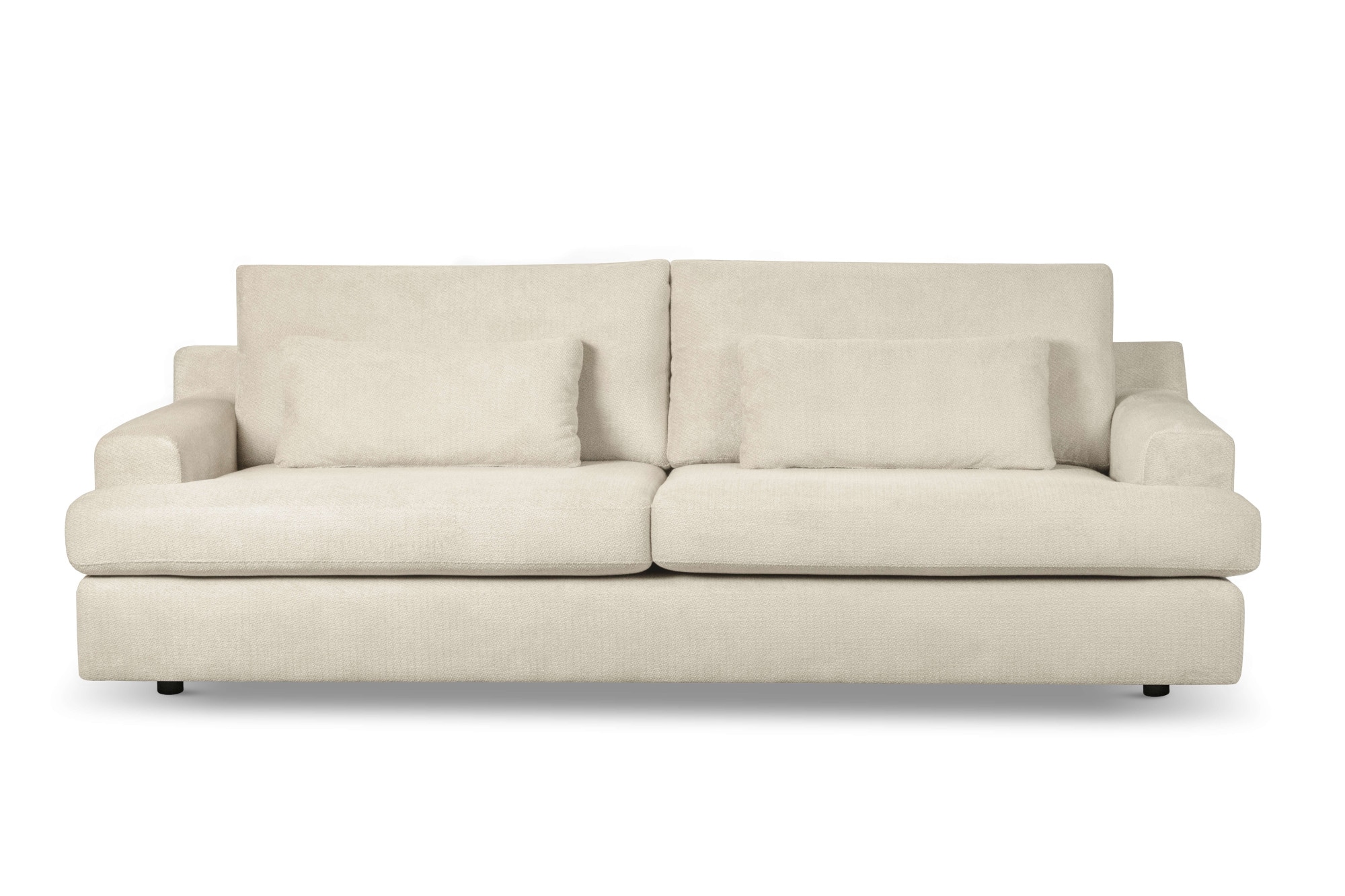 Home affaire Big-Sofa »Evelle 3 Sitzer Maxi« 237 cm, tiefe Sitzfläche, Lounge-Sitzkomfort, Struktur, Breitcord