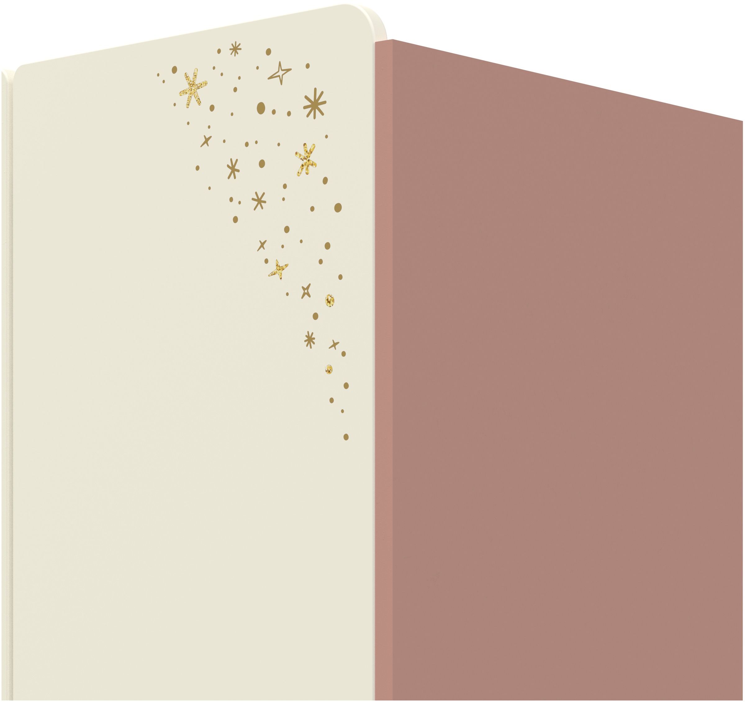 Demeyere GROUP Kinderkleiderschrank »Suzie« Drehtüren, teilverspiegelt