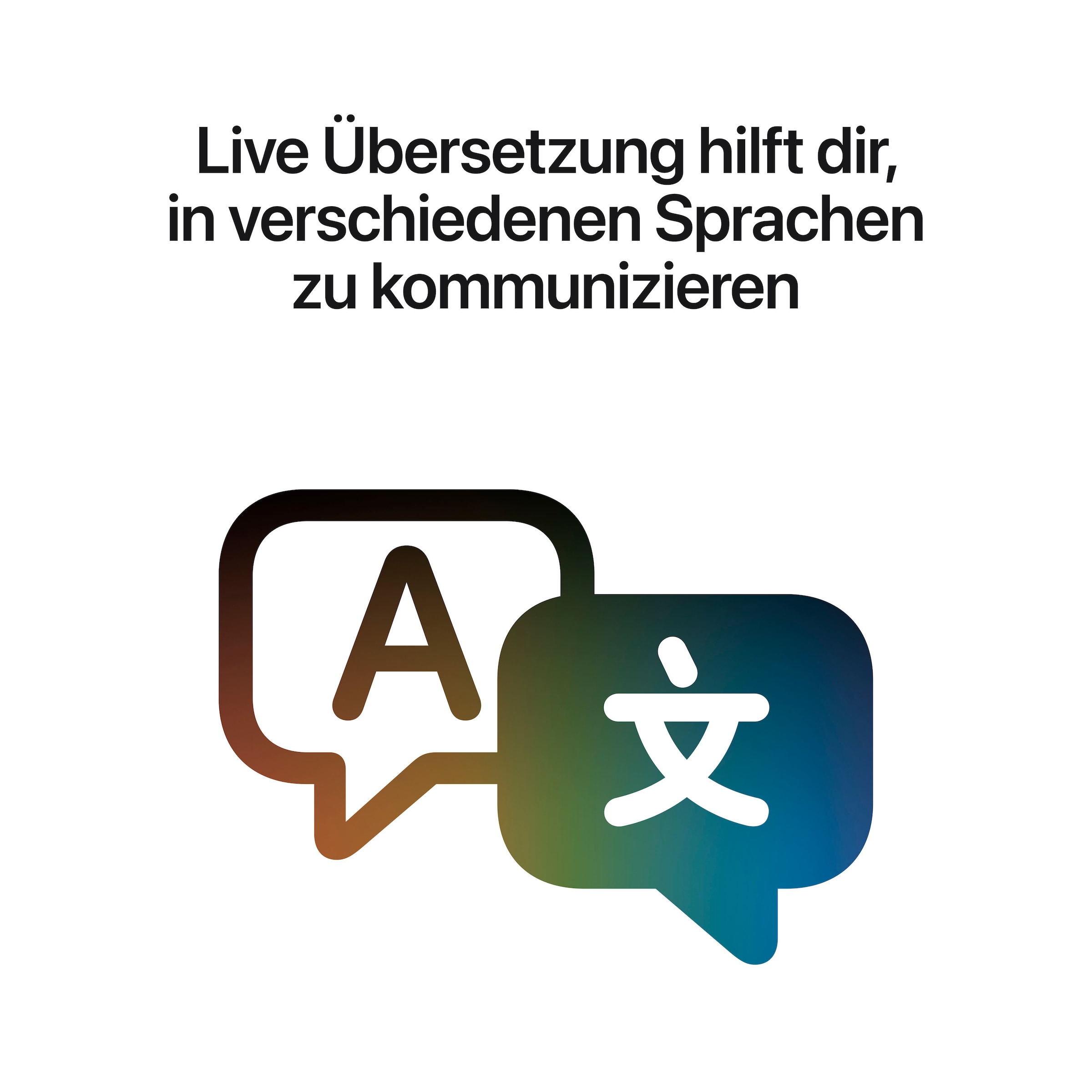 Apple wireless In-Ear-Kopfhörer »AirPods 5« Bluetooth Active Noise Cancelling (ANC) | Freisprechfunktion | Transparenzmodus | True Wireless | integrierte Steuerung für Anrufe und Musik