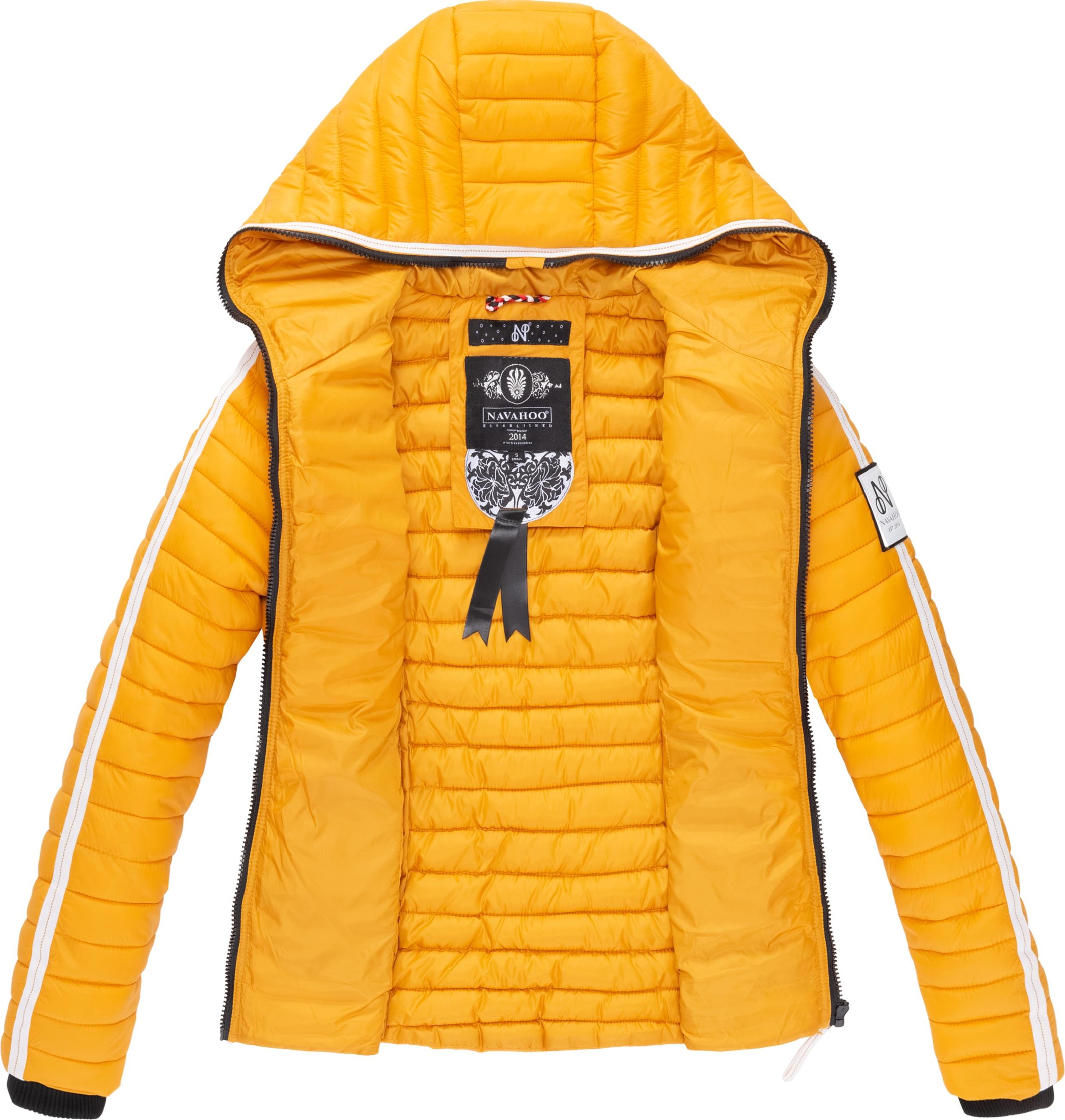 Navahoo Steppjacke »Übergangsjacke Kimuk Prc«, mit Kapuze, leichte Übergangsjacke mit Kapuze