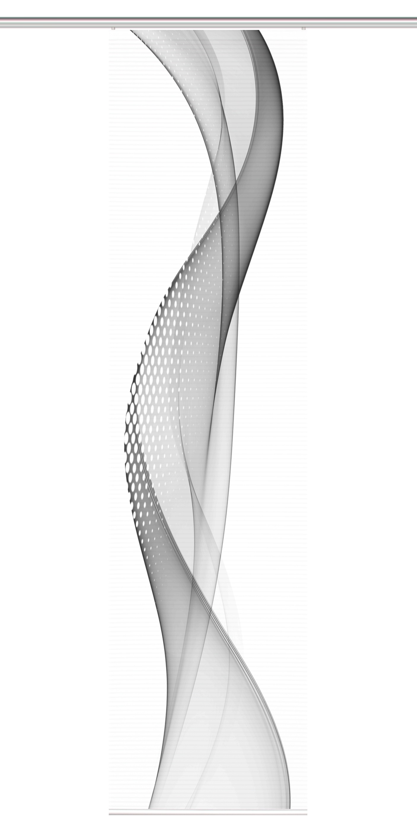 HOME in green Schiebegardine »NEVOLA« Paneelwagen 1 Stk. tlg. DIGITALBEDRUCKT, BAMBUSOPTIK RECYCELT