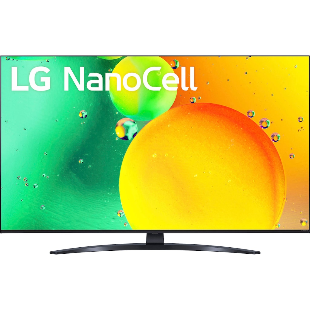 LG LED-Fernseher »50NANO769QA«, 126 cm/50 Zoll, 4K Ultra HD, Smart-TV, α5 Gen5 4K AI-Prozessor, Direct LED, HDMI 2.0, Sprachassistenten