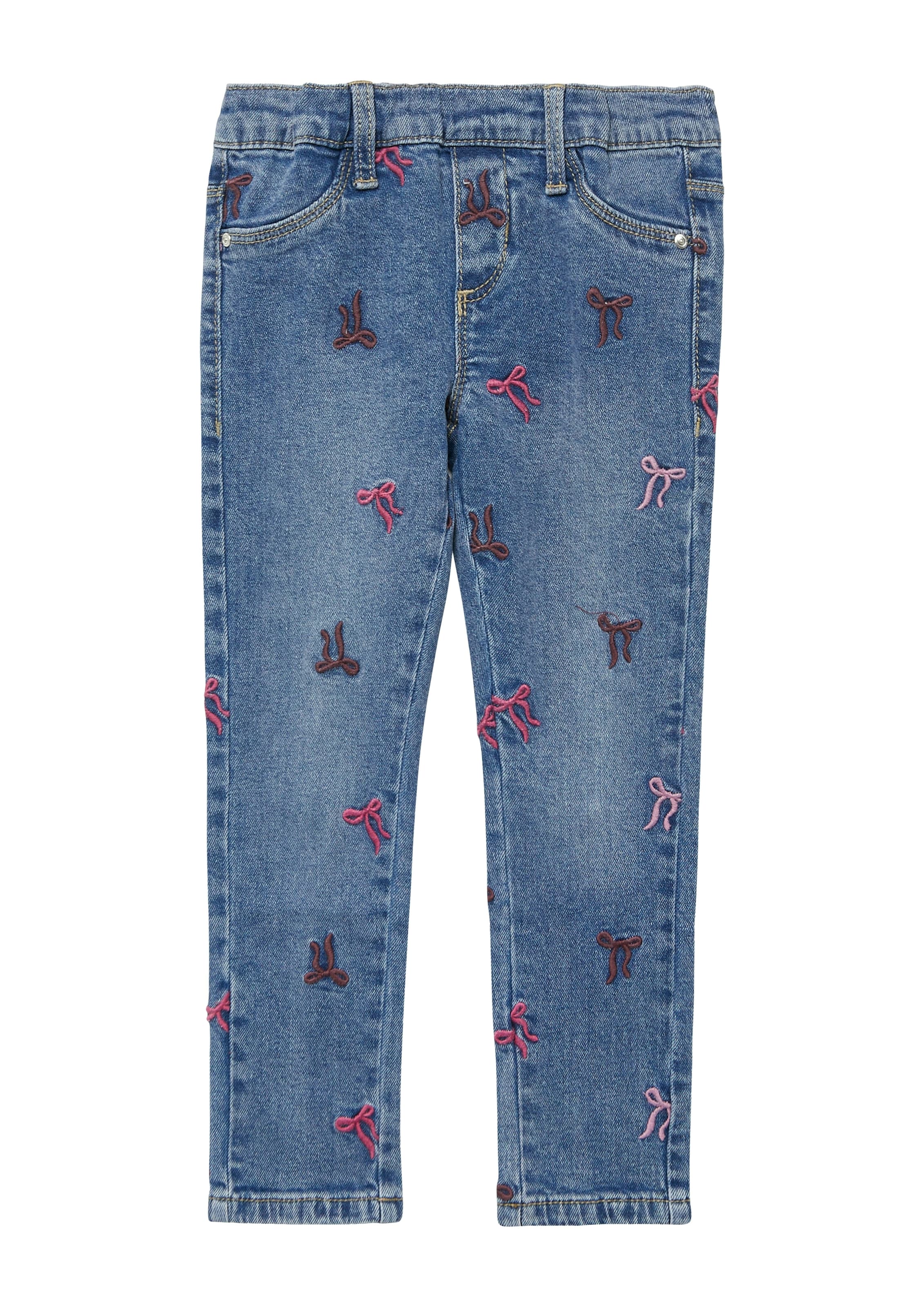 s.Oliver Junior Regular-fit-Jeans mit Print