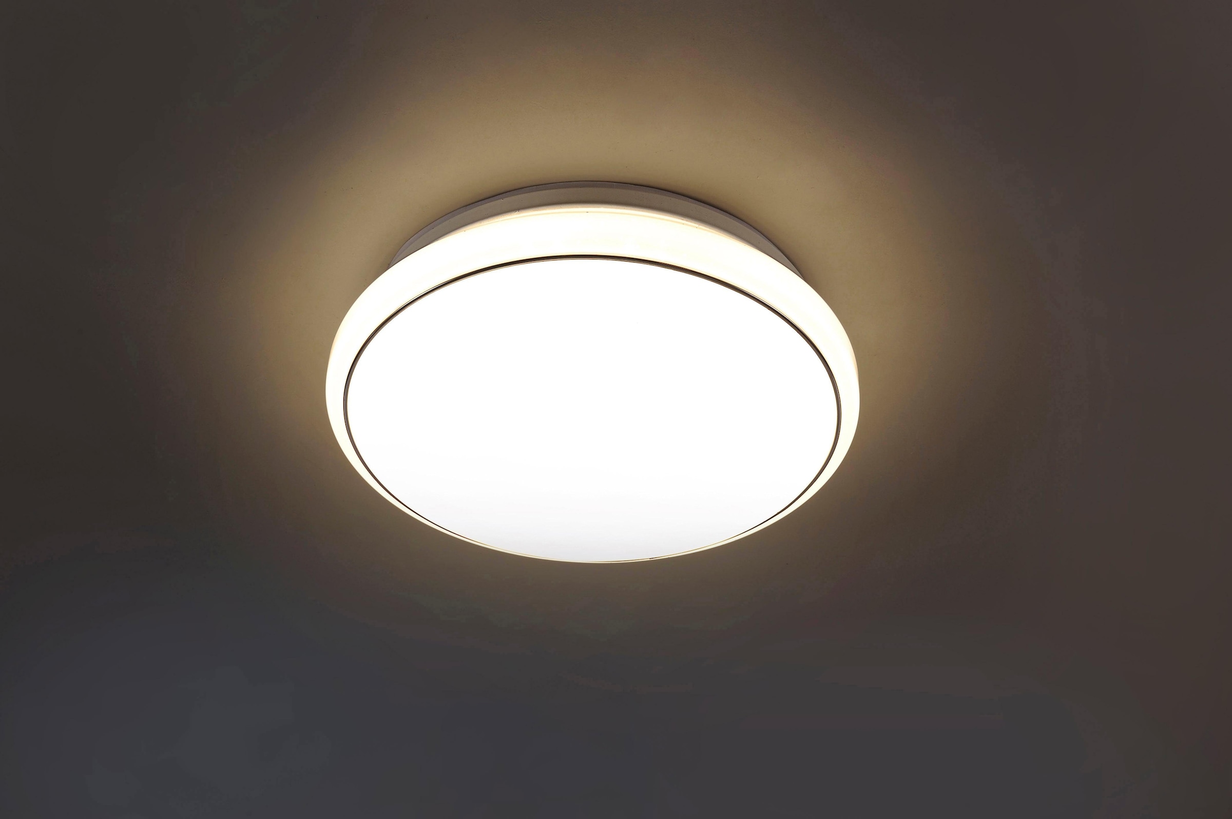 JUST LIGHT Deckenleuchte »JUPITER« LED-Board 1 Stk. Neutralweiß | Tageslichtweiß | Warmweiß 3-Stufen CCT - Farbtemperaturregelung (3000K/4000K/5000K)