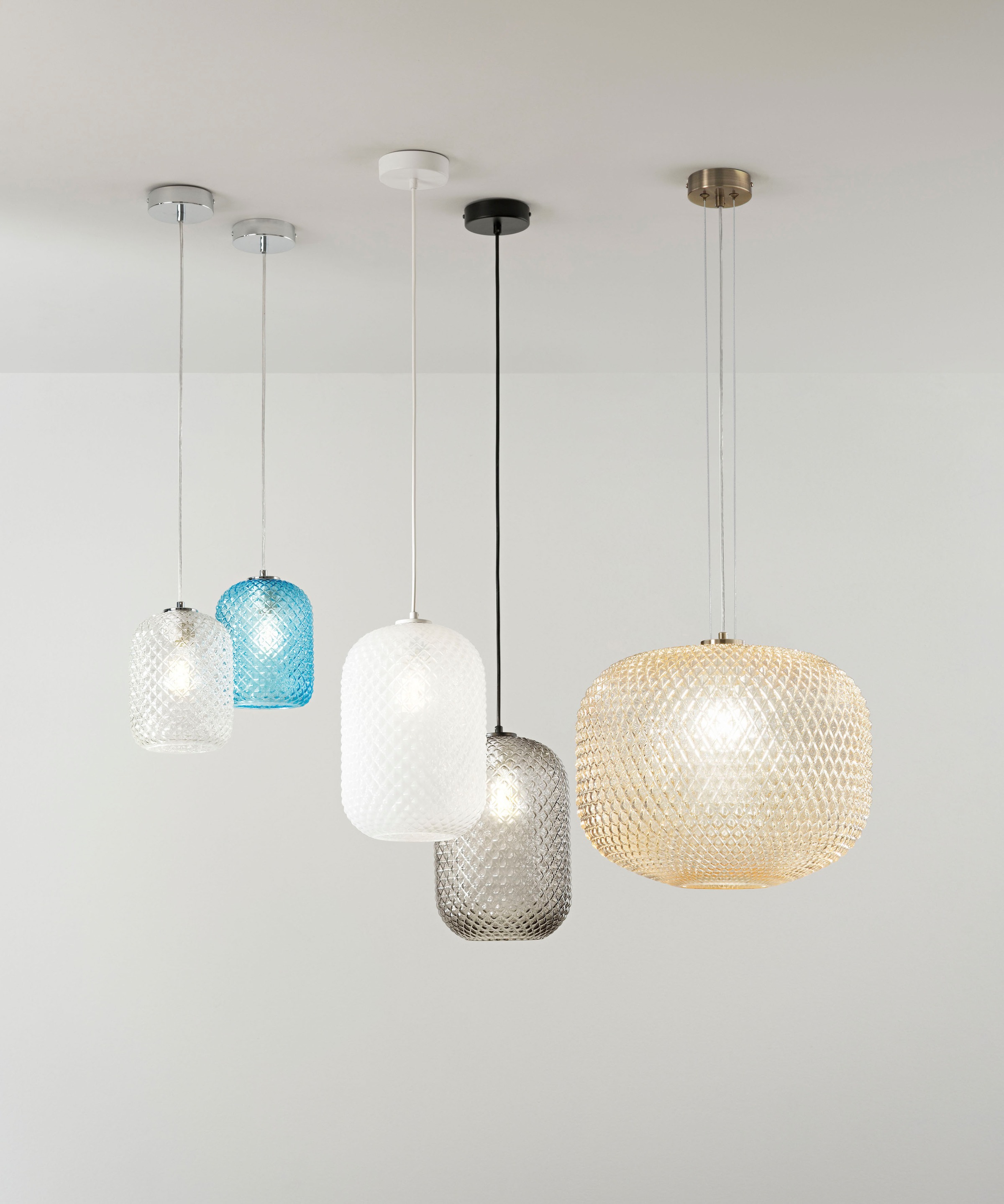 ECO-LIGHT Hängeleuchte »Ashford«, Leuchtmittel E27 | Leuchtmittel wechselbar