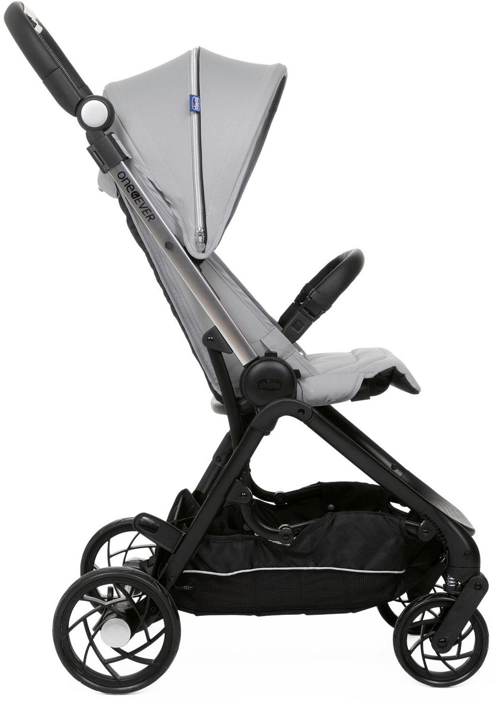 Chicco Kombi-Kinderwagen »Kinderwagen One4ever, silverleaf«, mit zwei Sitzen