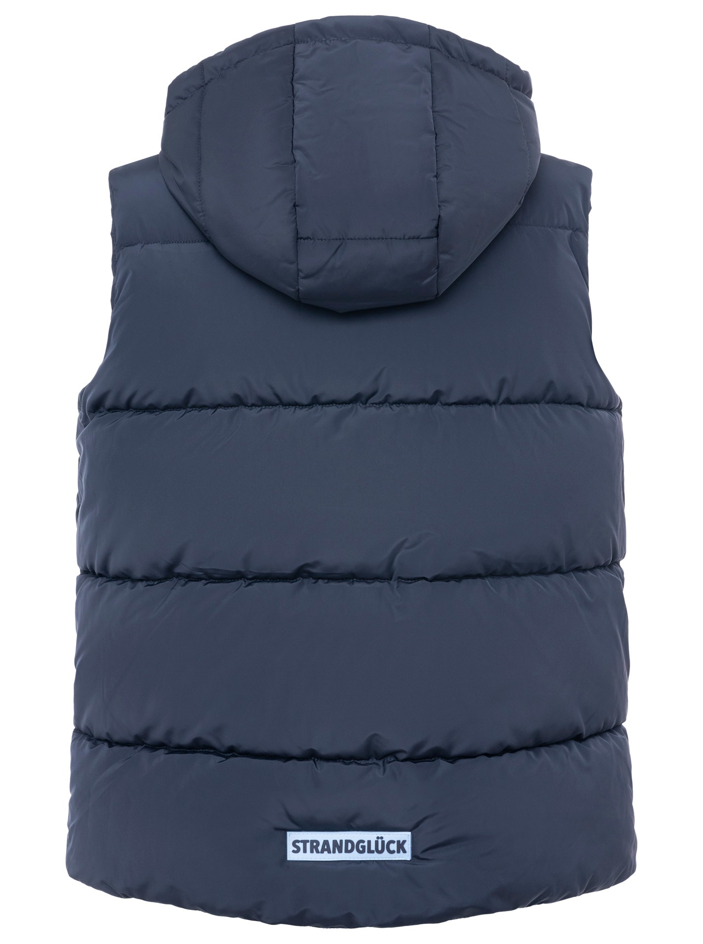 Zwillingsherz Steppweste »"Strandglück"« Kapuze, Eingriffstaschen, Ankermotiv