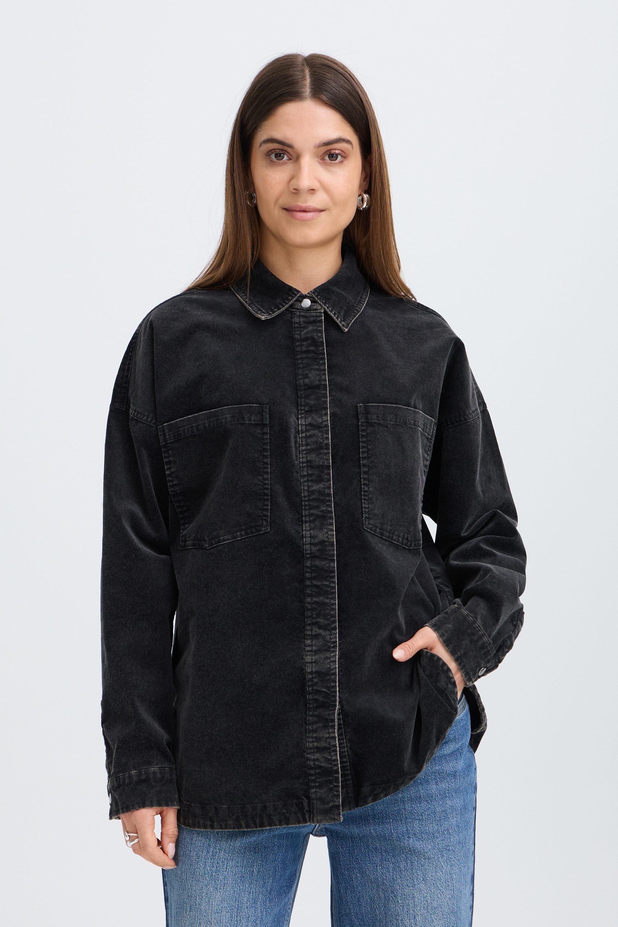 Pulz Jeans Hemdjacke »Damen Overshirts PZFIBA«