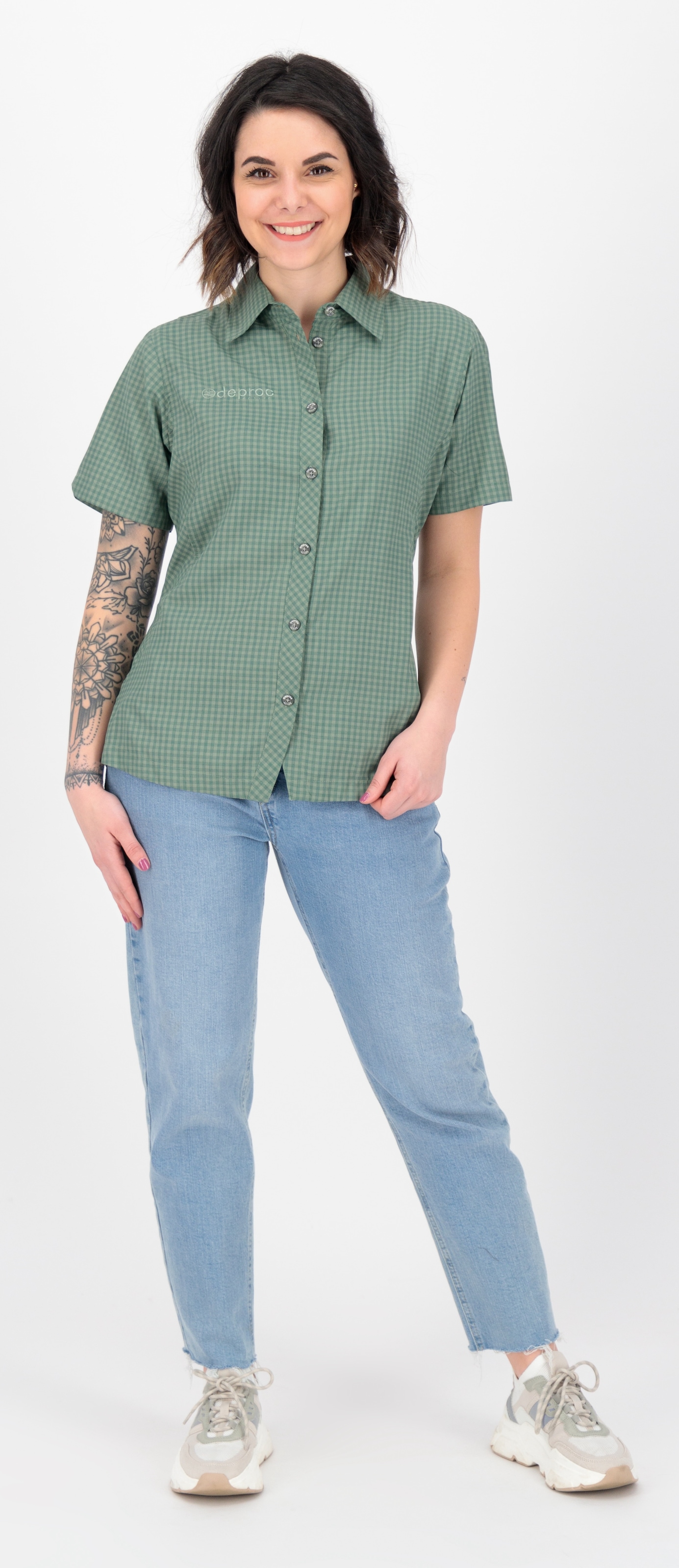 DEPROC Active Outdoorbluse »COPPER WOMEN«, auch in Großen Größen erhältlich